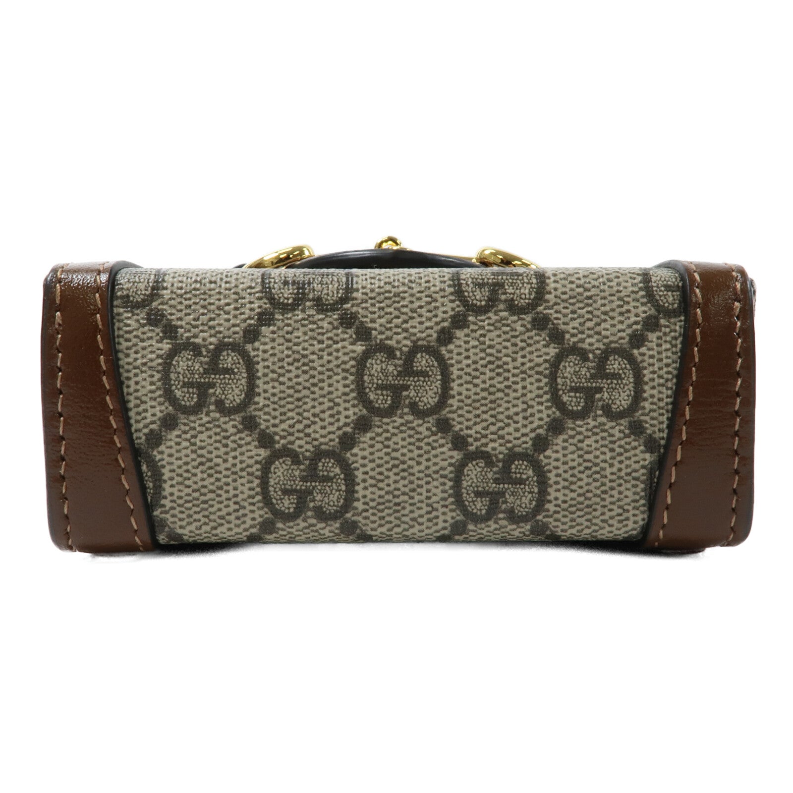 GUCCI 塗層帆布Horsebit 1955肩背袋