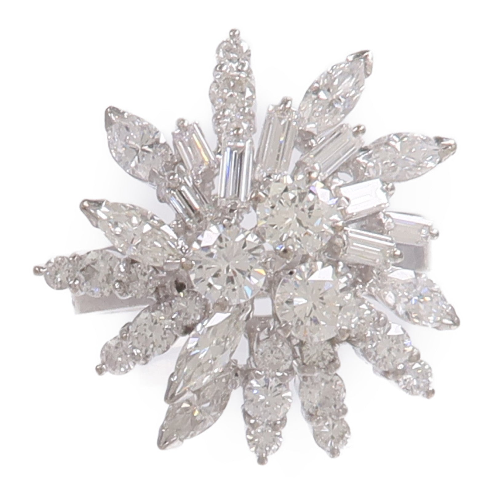 JEWELRY 18K白金Diamond Ring鑽石戒指