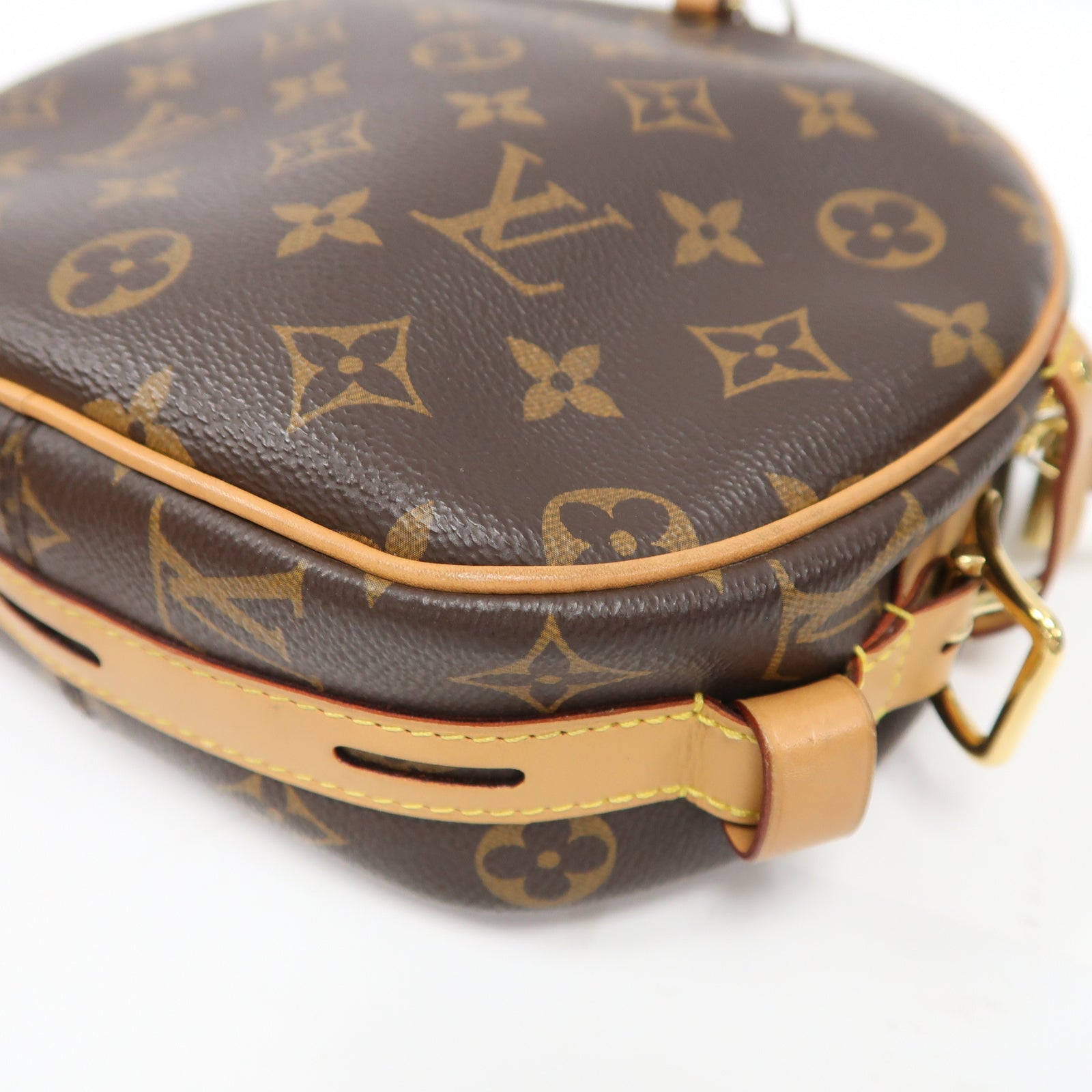 LOUIS VUITTON Monogram Boite Chapeau Souple MM金扣手挽袋啡色