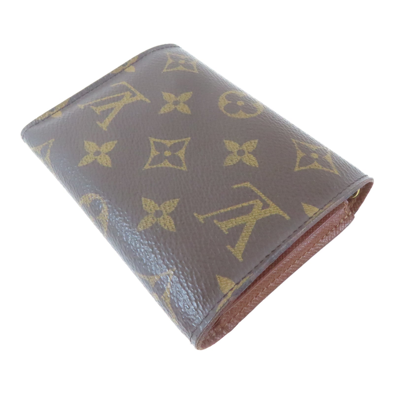 LOUIS VUITTON Monogram Victorine Wallet金扣錢包啡色