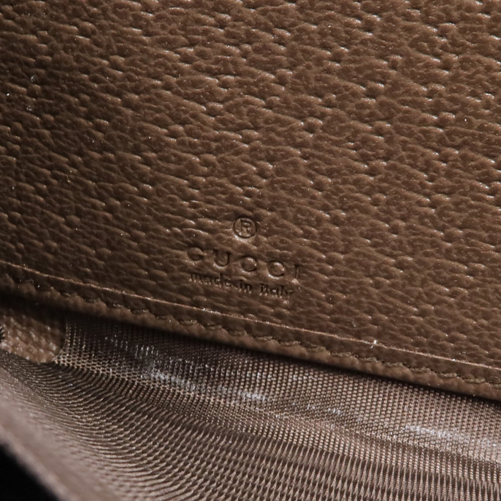 GUCCI 塗層帆布Ophidia GG Long Wallet金扣長錢包