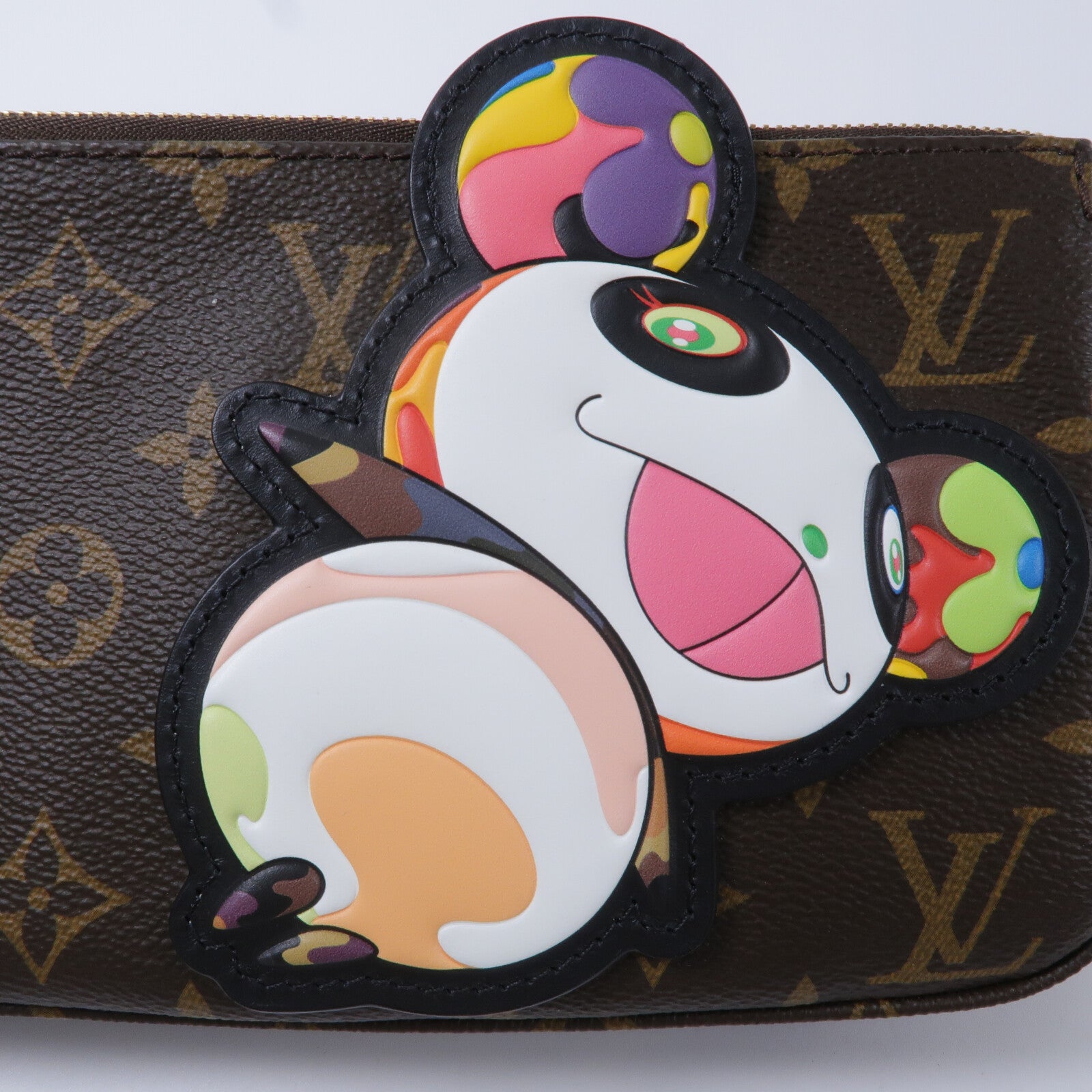 LOUIS VUITTON Monogram LV x TM Pochette Accessoires鏈帶手挽袋