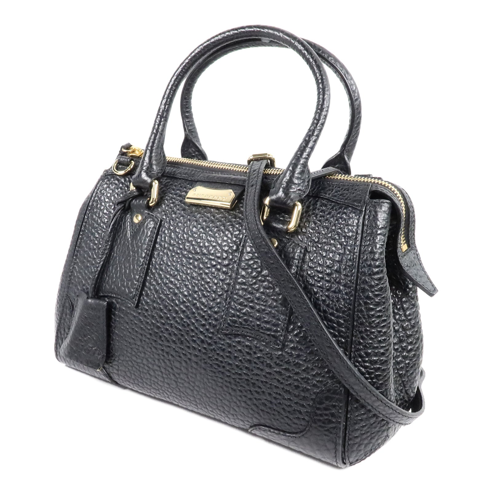 BURBERRY 牛皮皮革2 Way Shoulder Bag手挽肩背兩用袋