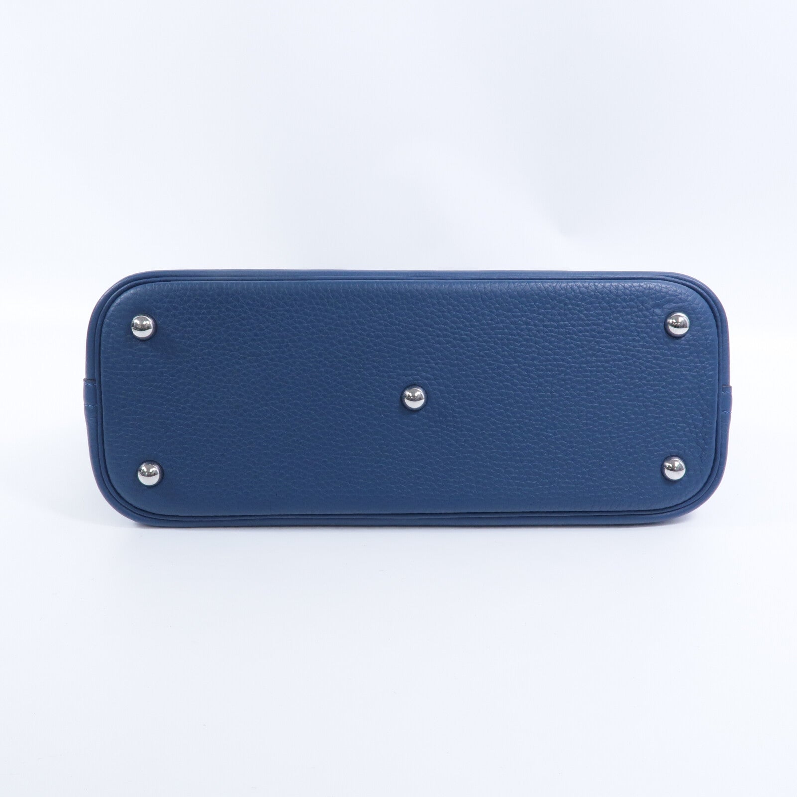 HERMES Togo皮革Bolide 31手挽袋Bleu Colvert