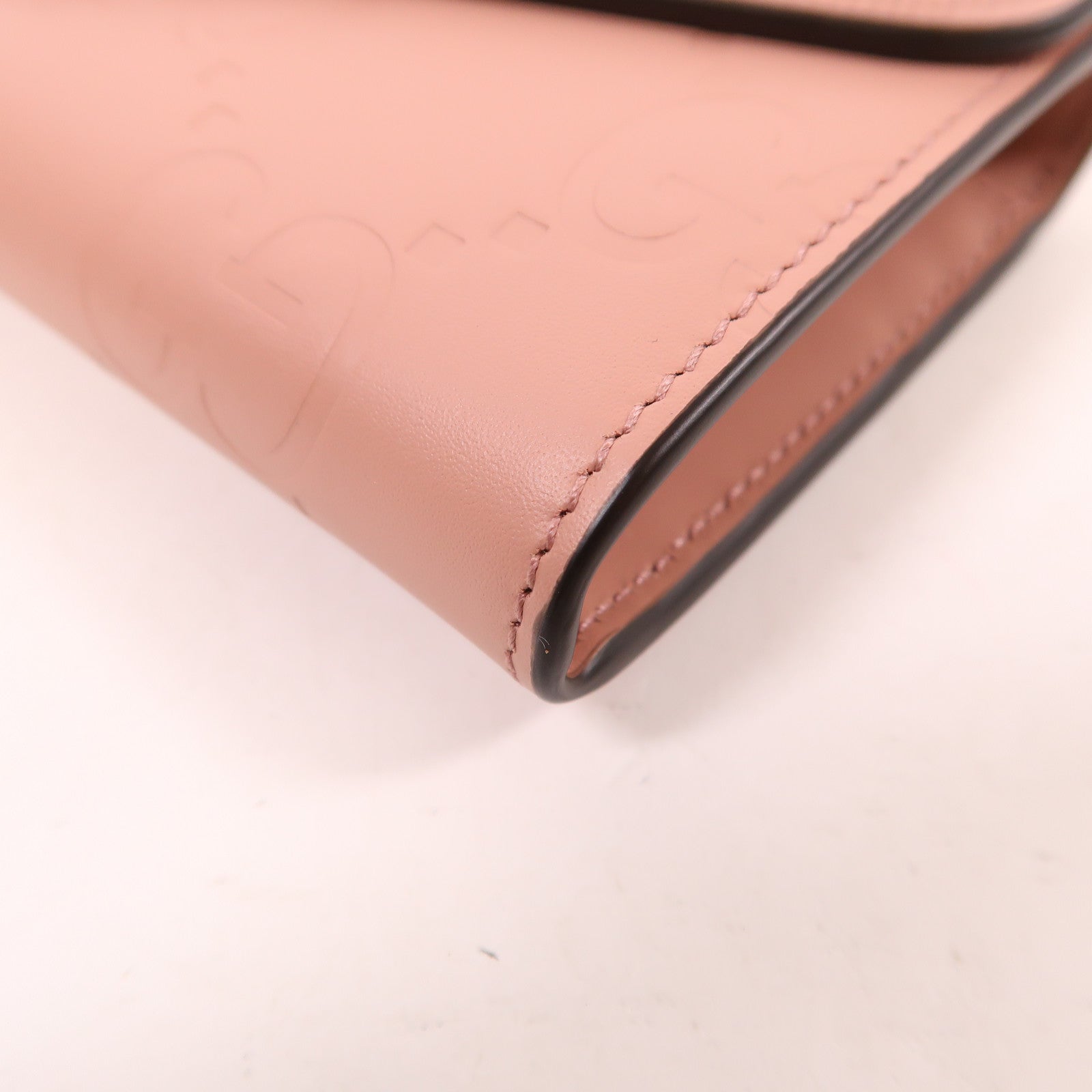 GUCCI 牛皮皮革Long Wallet金扣長錢包