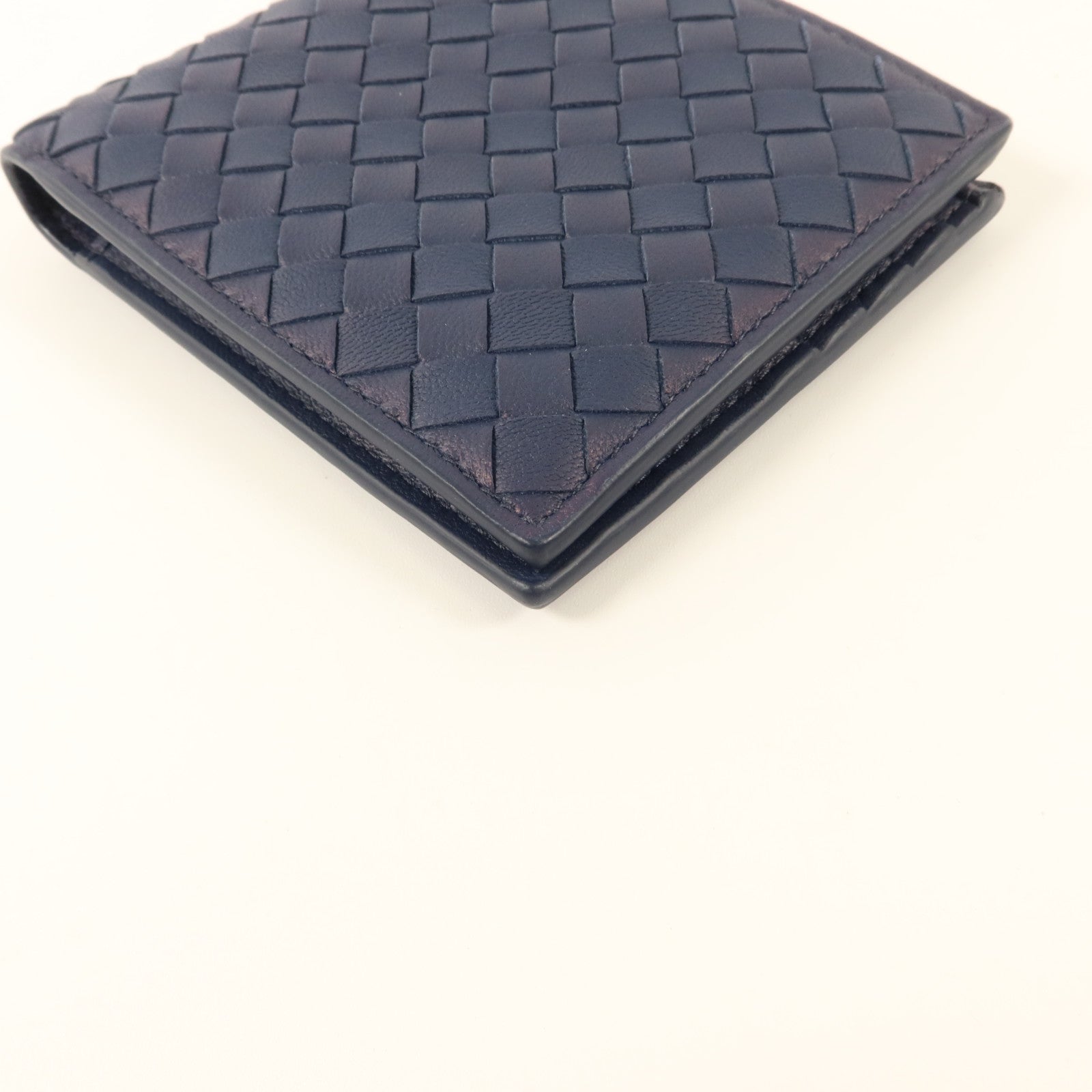 BOTTEGA VENETA 織紋皮革Bifold Wallet錢包