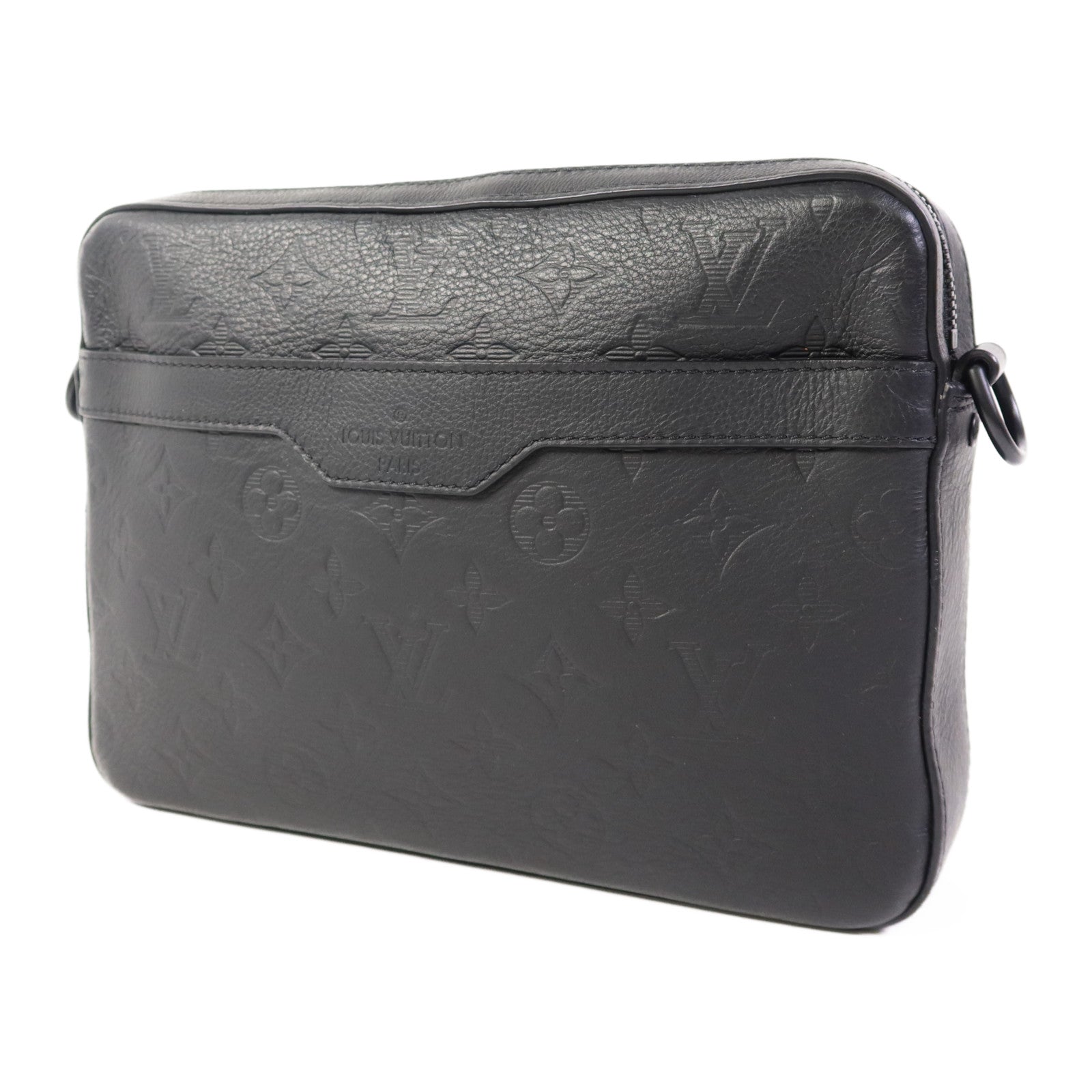 LOUIS VUITTON Monogram Shadow Trio Messenger肩背袋