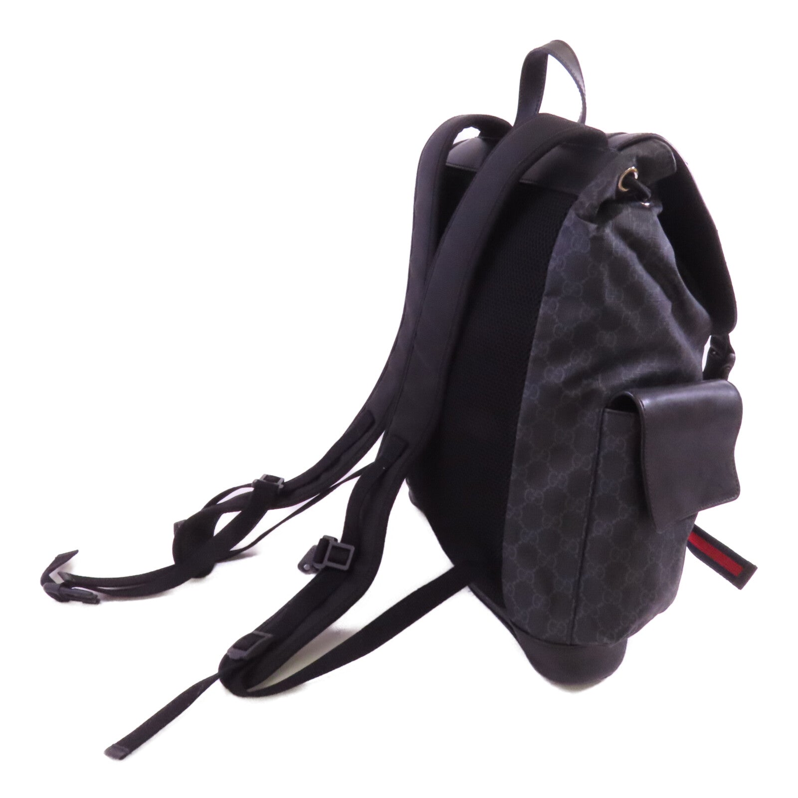 GUCCI 塗層帆布GG Supreme Backpack背包