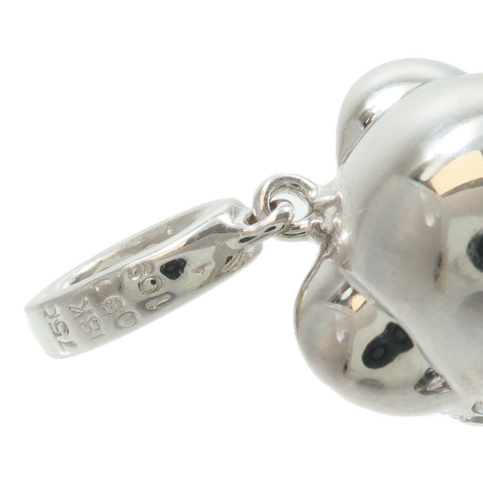 JEWELRY 18K白金Diamond Pendant鑽石吊墜