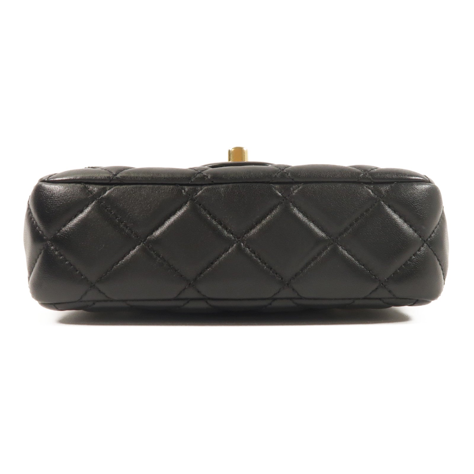 CHANEL 羊皮皮革Mini Flap Bag鏈帶肩背袋