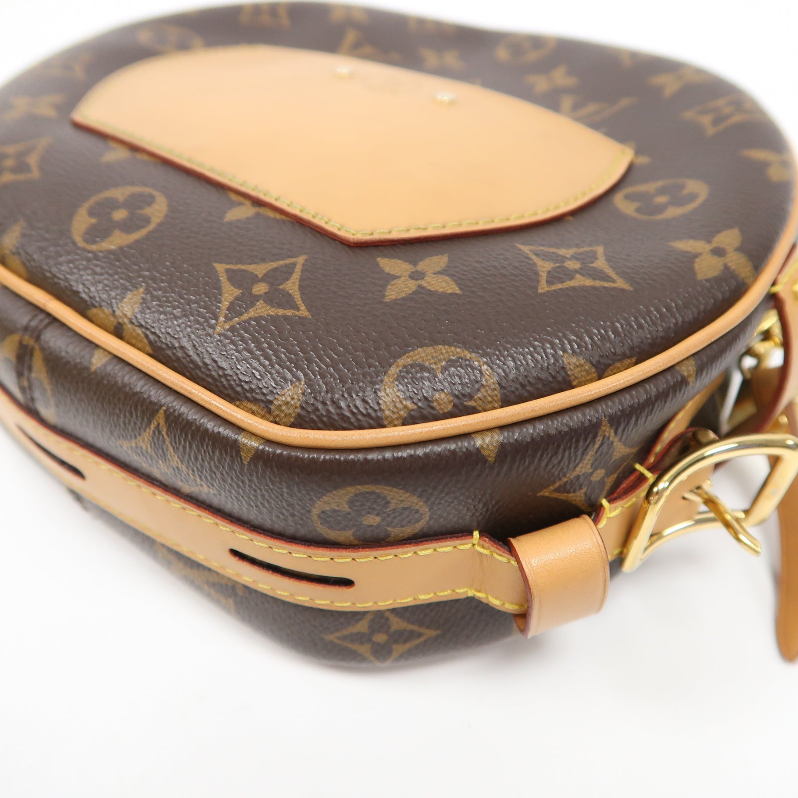 LOUIS VUITTON Monogram Boite Chapeau Souple MM金扣手挽袋啡色