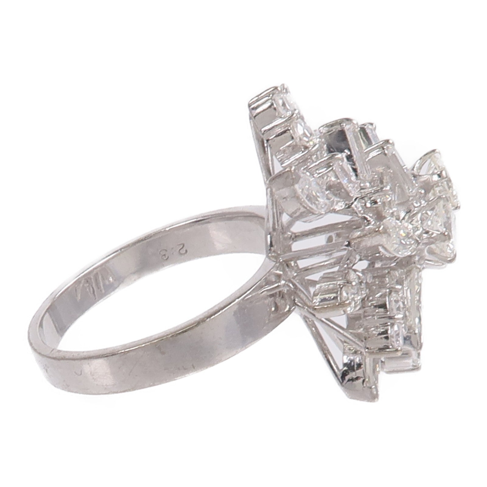 JEWELRY 18K白金Diamond Ring鑽石戒指