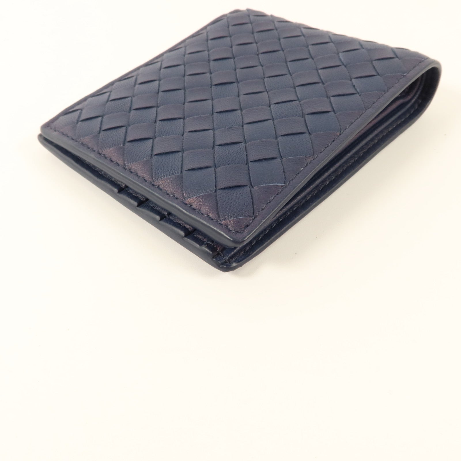 BOTTEGA VENETA 織紋皮革Bifold Wallet錢包