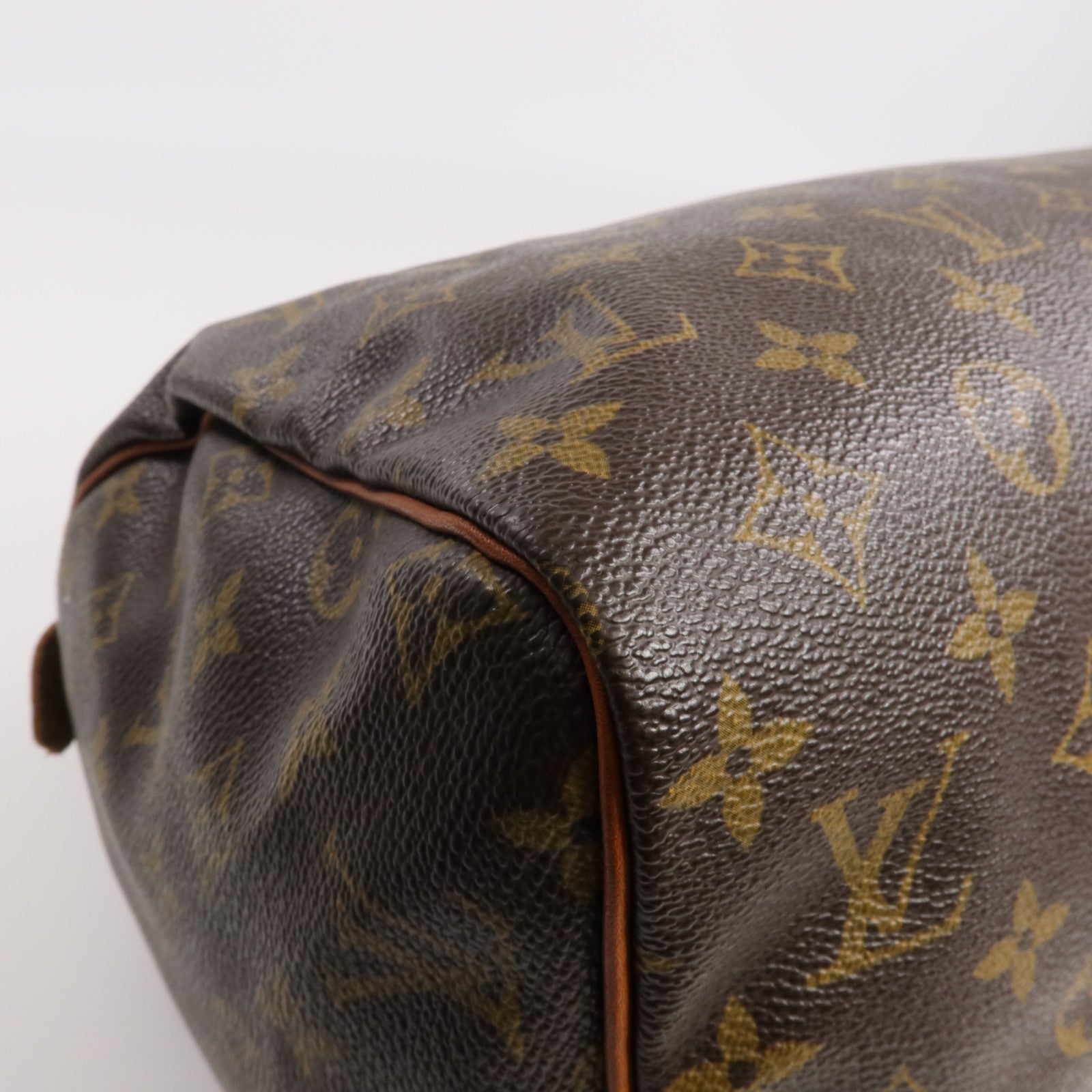 LOUIS VUITTON Monogram Speedy 30金扣手挽袋