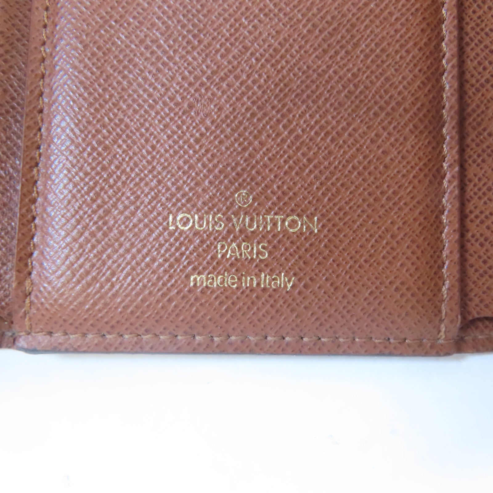 LOUIS VUITTON Monogram Victorine Wallet金扣錢包啡色