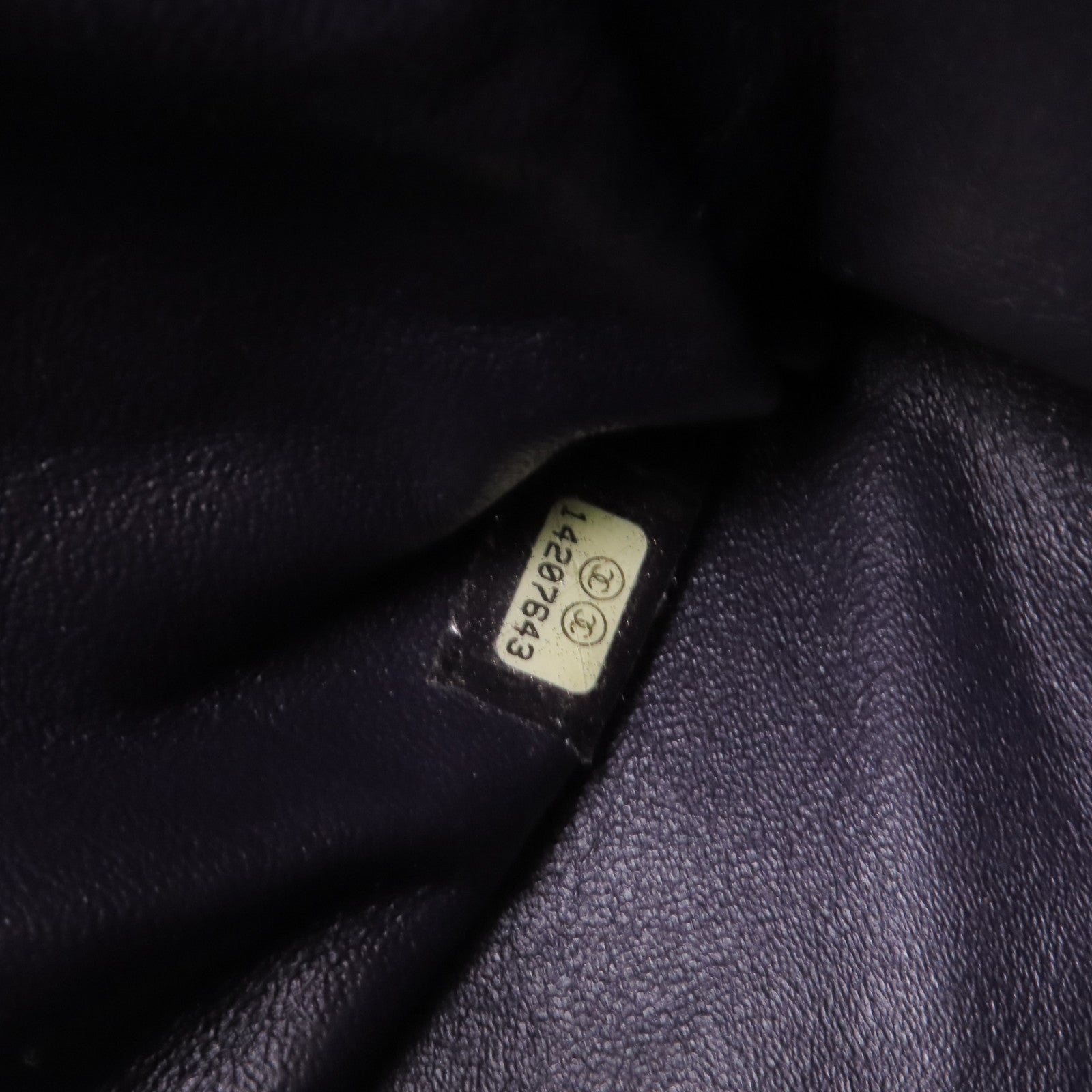 CHANEL 【激減優惠】菱格漆皮皮革2.55 Chain Shoulder Bag銀扣鏈帶肩背袋紫色