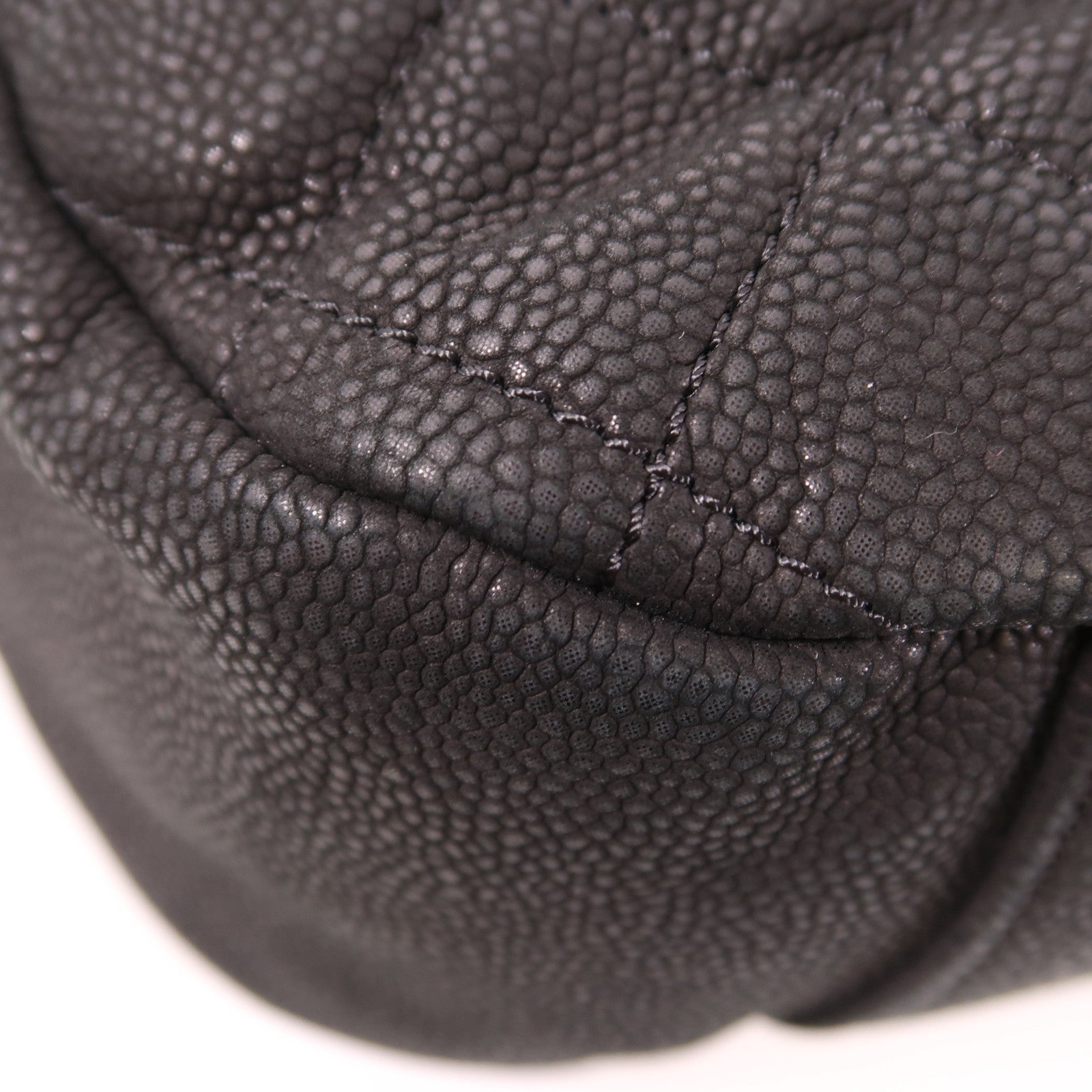 CHANEL 牛皮皮革Shoulder Bag金扣手挽肩背兩用袋