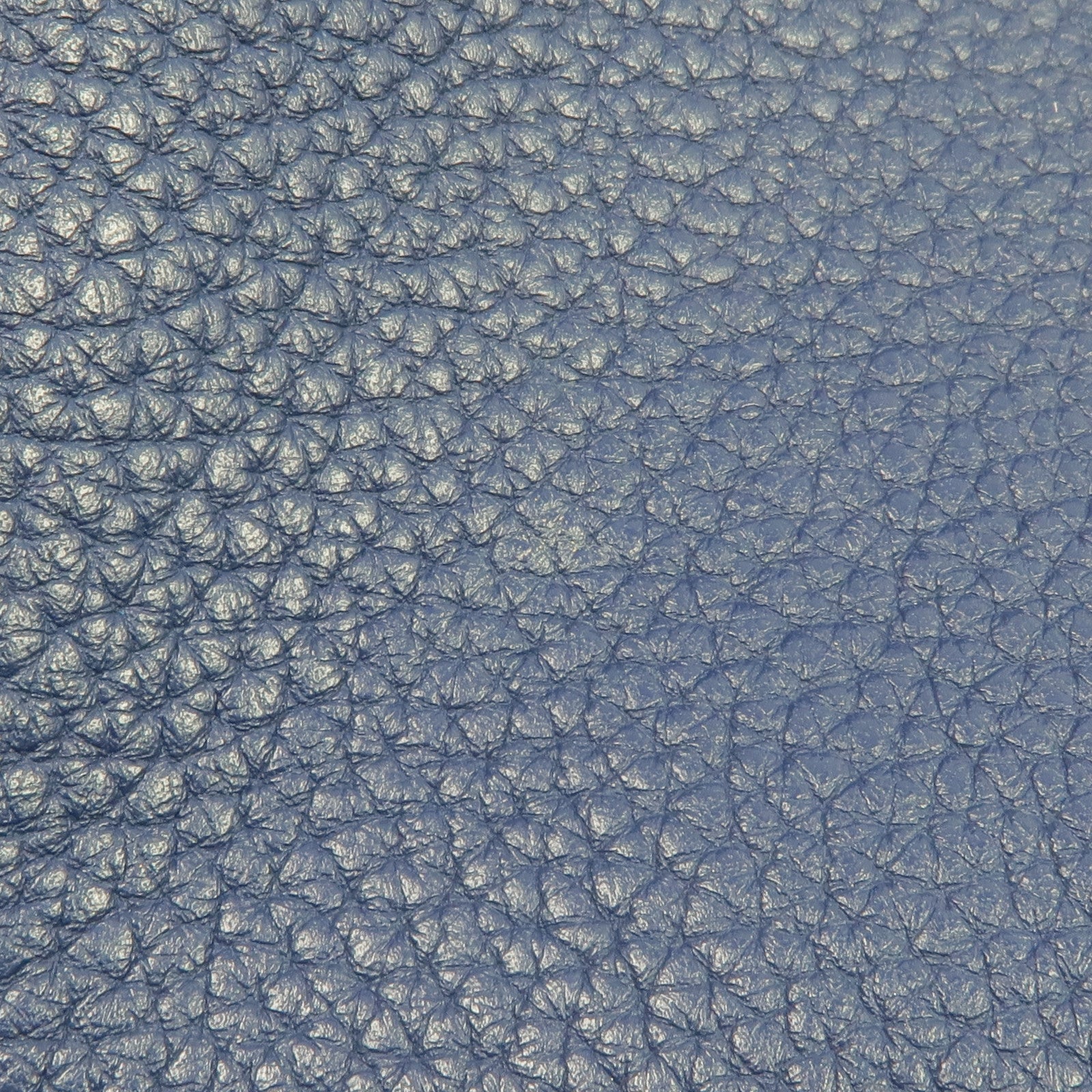 HERMES Clemence皮革Double Sens 45手挽袋Bleu Saphir/Bleu Izmir