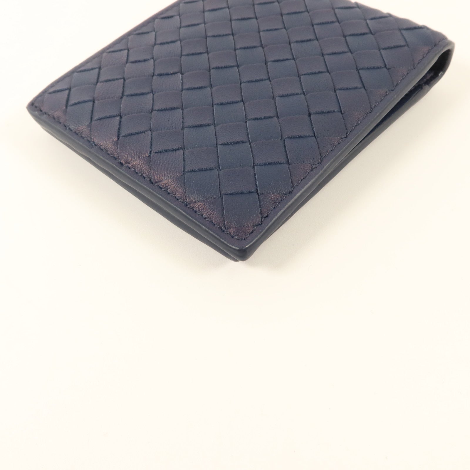 BOTTEGA VENETA 織紋皮革Bifold Wallet錢包