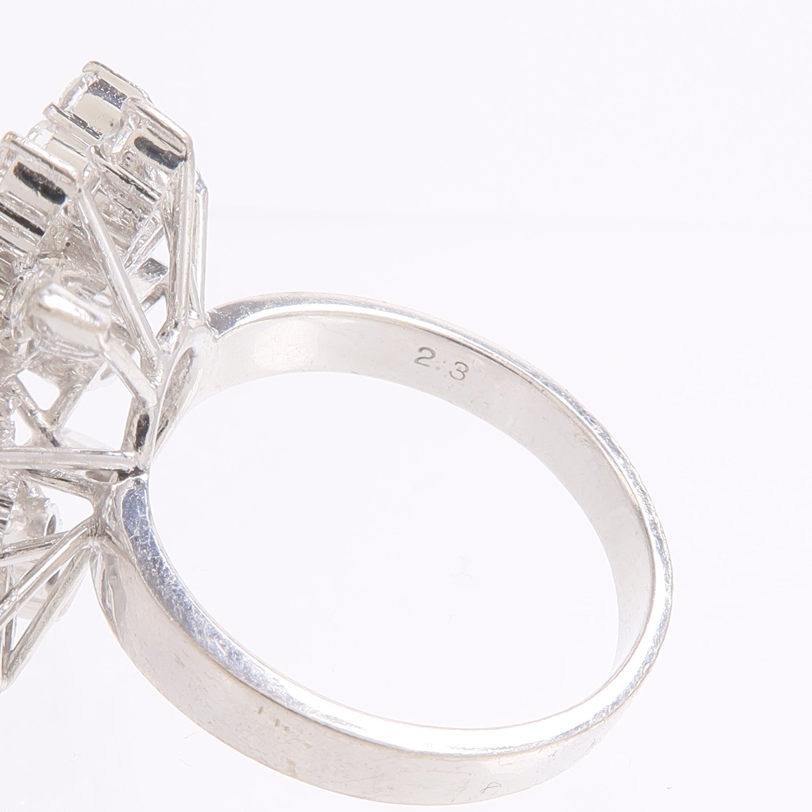 JEWELRY 18K白金Diamond Ring鑽石戒指
