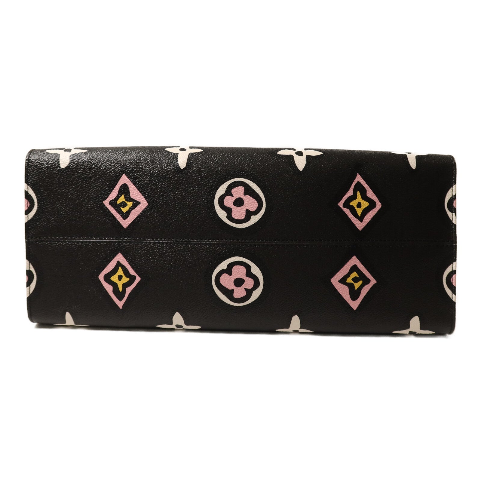 LOUIS VUITTON Monogram Giant Wild at Heart Capsule OnTheGo GM金扣手挽肩背兩用袋