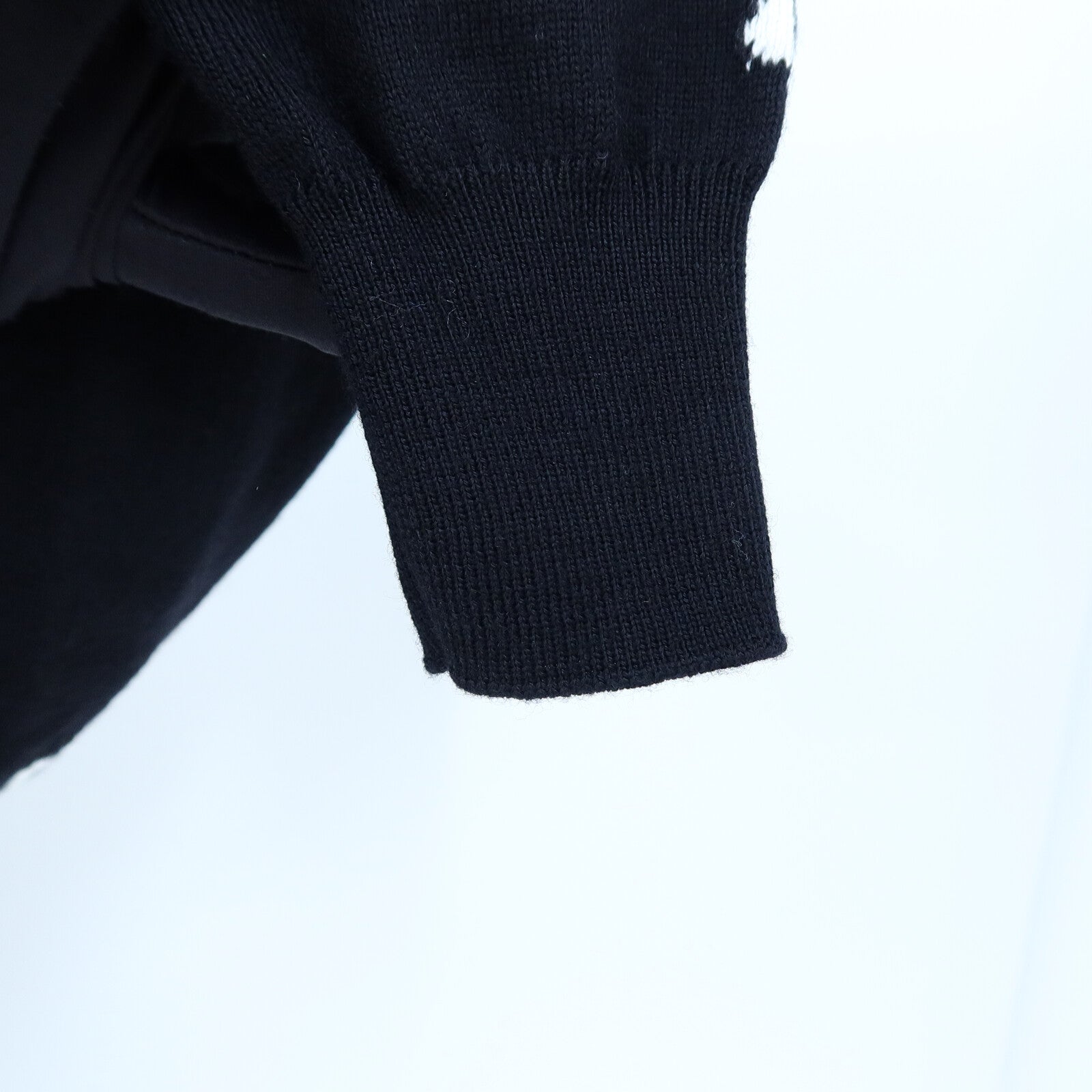 HERMES Wool Mors A Jouet Knitted Birdle針織