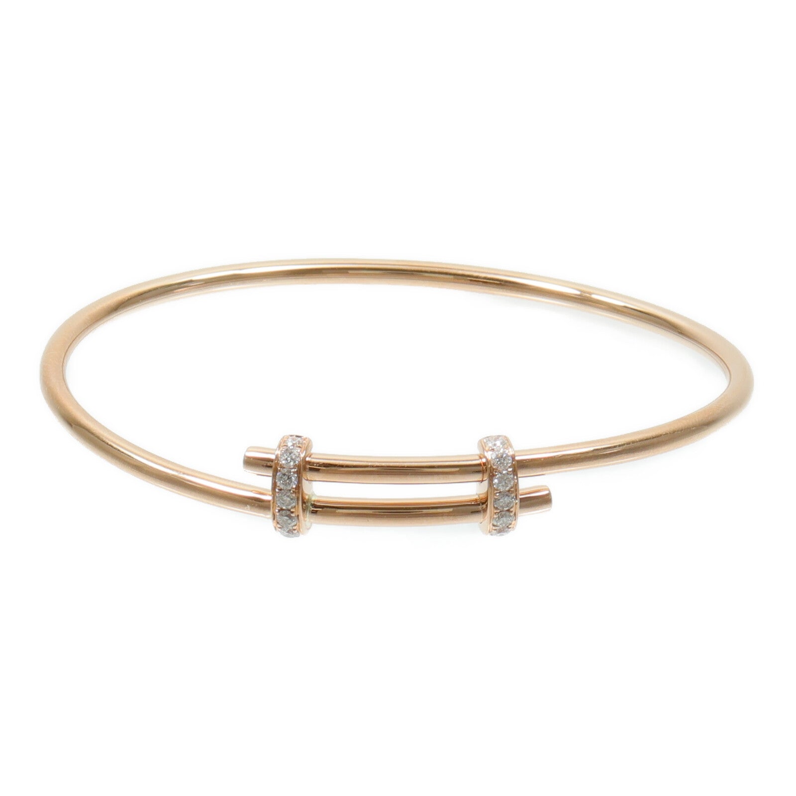 JEWELRY 18K玫瑰金Diamond Bangle/Bracelet鑽石手鐲