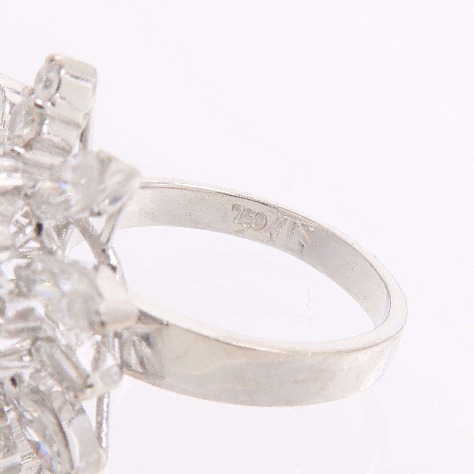 JEWELRY 18K白金Diamond Ring鑽石戒指
