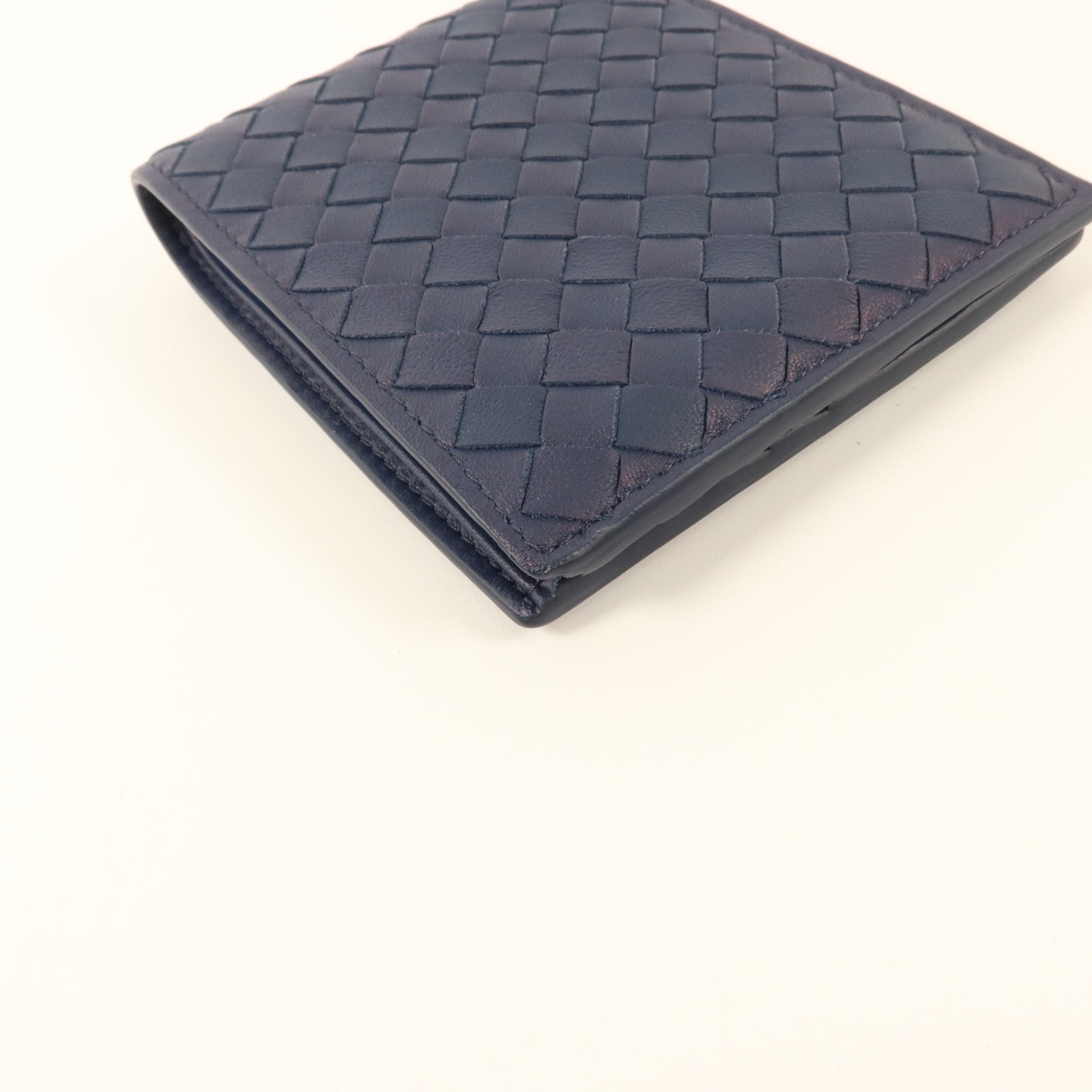 BOTTEGA VENETA 織紋皮革Bifold Wallet錢包