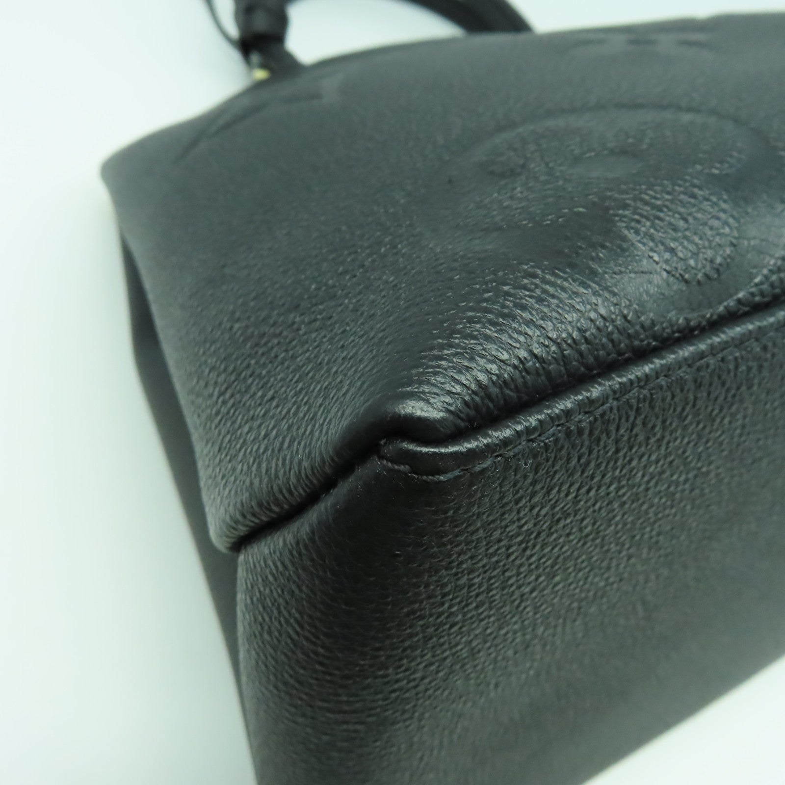LOUIS VUITTON 【清倉大減價】Monogram Empreinte Grand Palais金扣手挽肩背兩用袋黑色