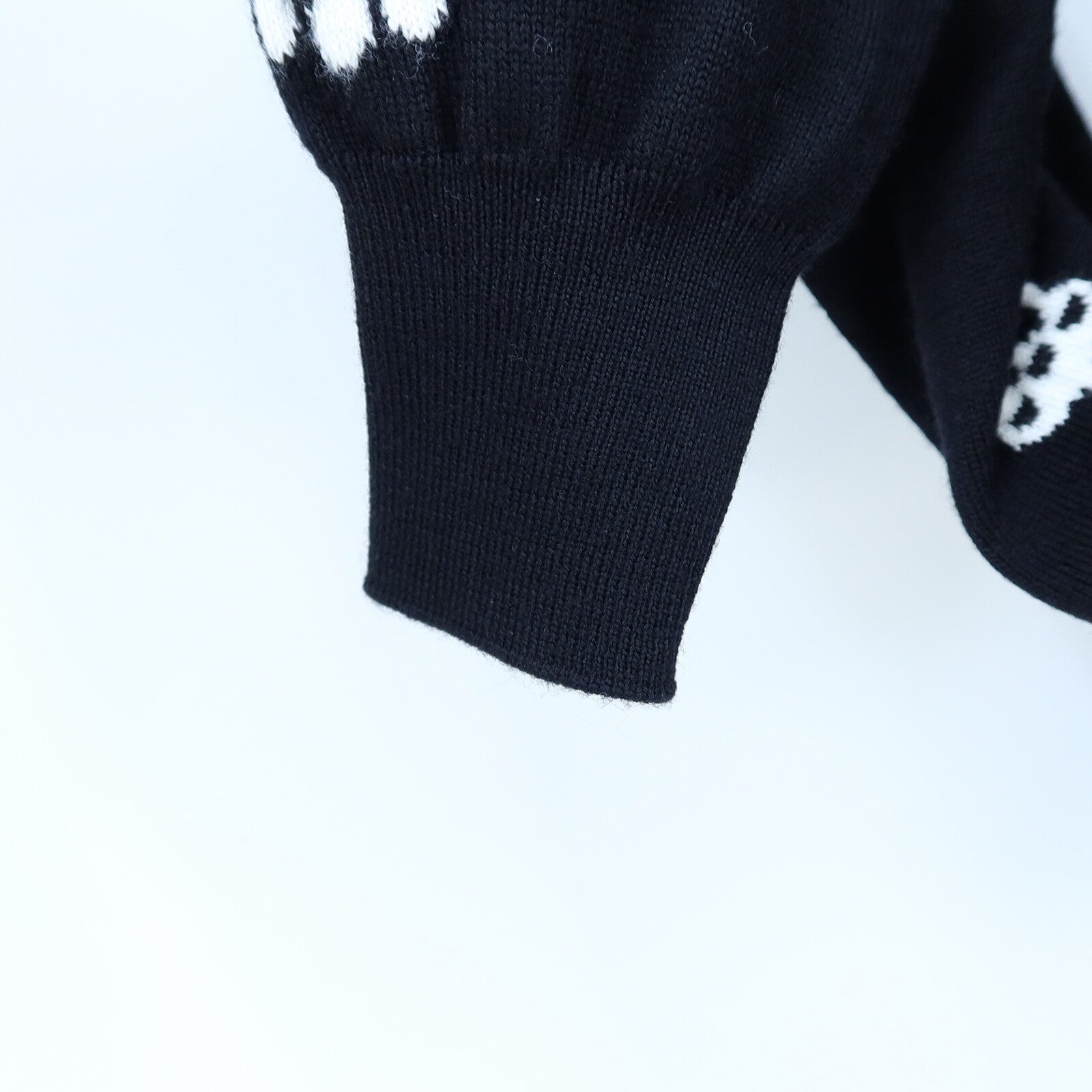 HERMES Wool Mors A Jouet Knitted Birdle針織