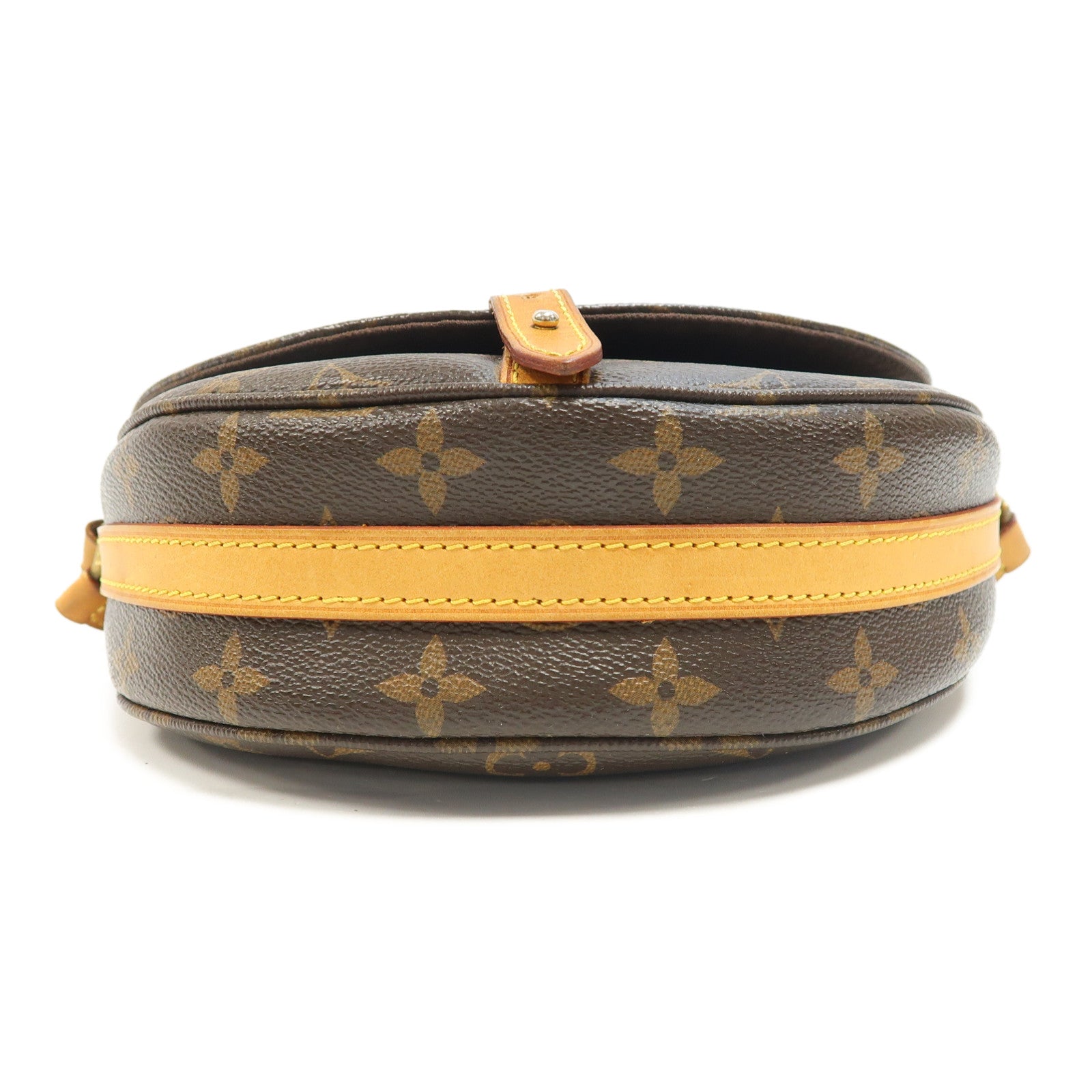 LOUIS VUITTON Monogram Chantilly PM金扣肩背袋啡色
