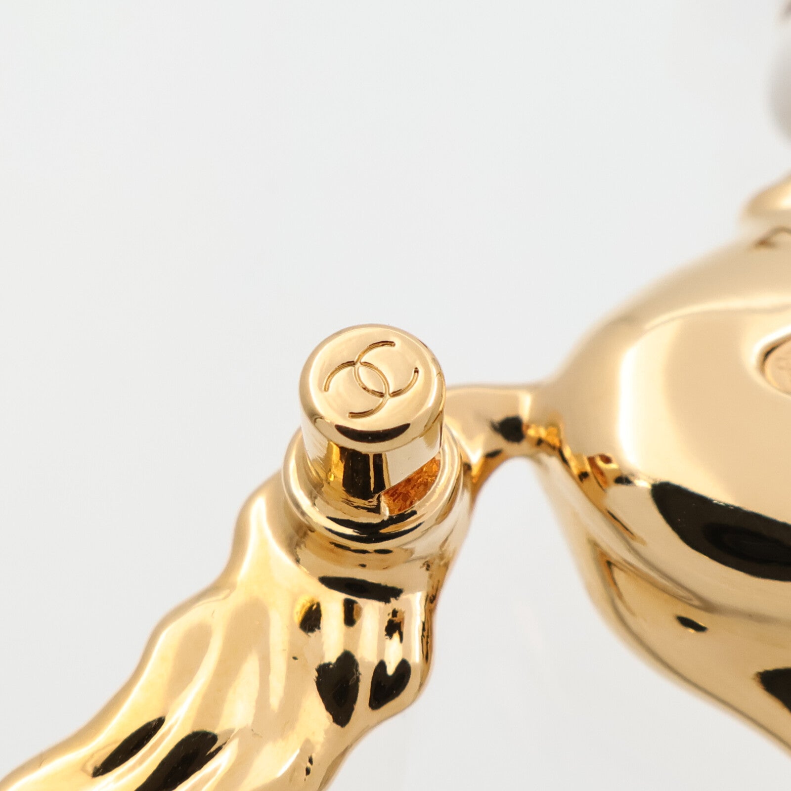 CHANEL 金屬Coco Mark Horse & Jockey Brooch胸針