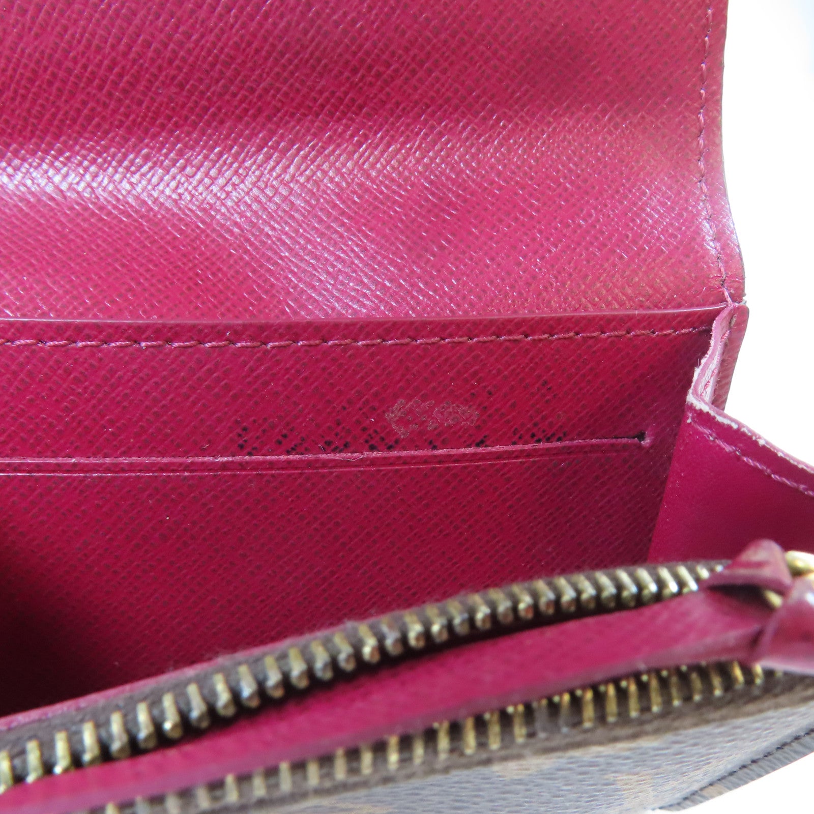 LOUIS VUITTON Monogram Rosalie金扣卡片套啡色