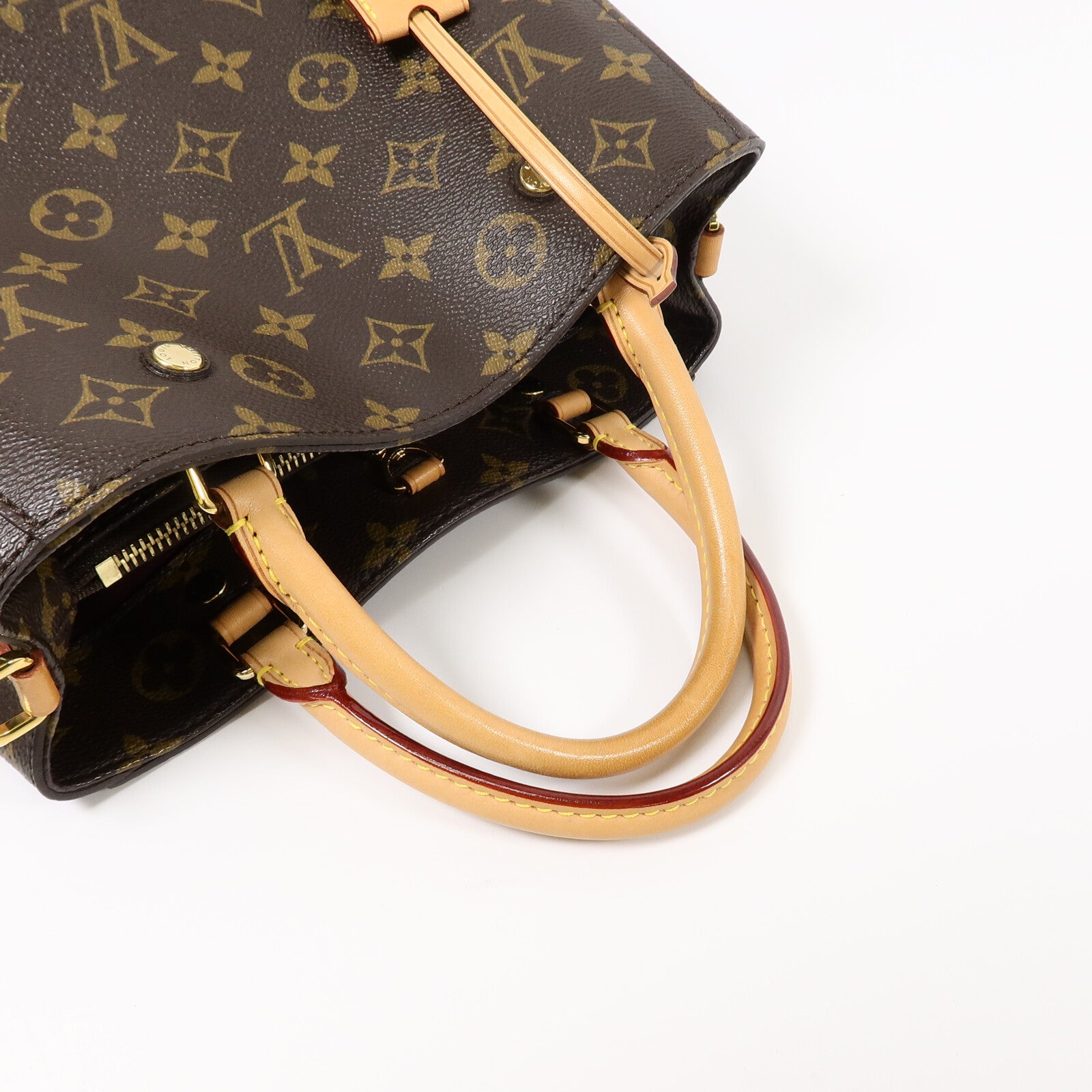 LOUIS VUITTON Monogram Montaigne MM手挽肩背兩用袋