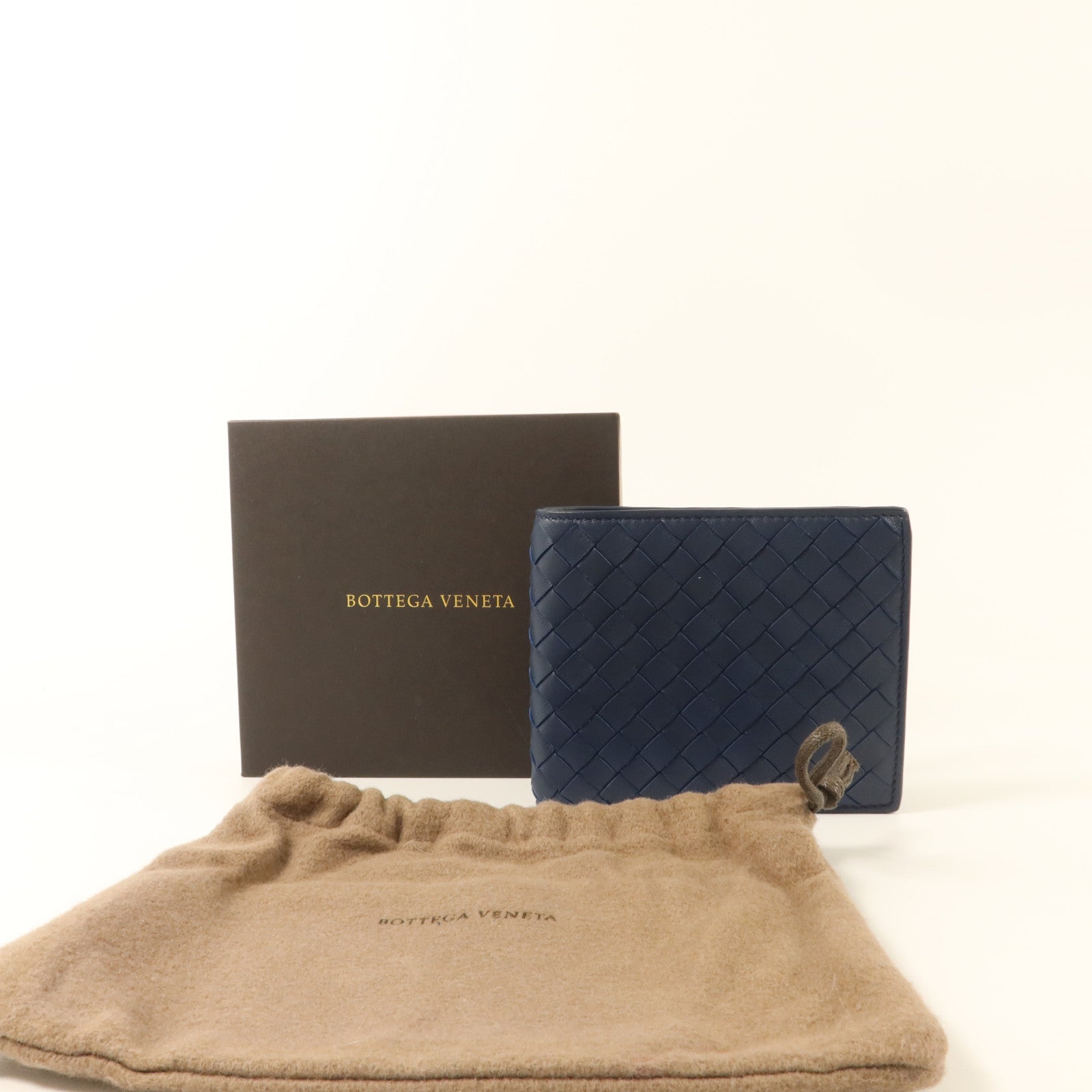 BOTTEGA VENETA 織紋皮革Bifold Wallet錢包