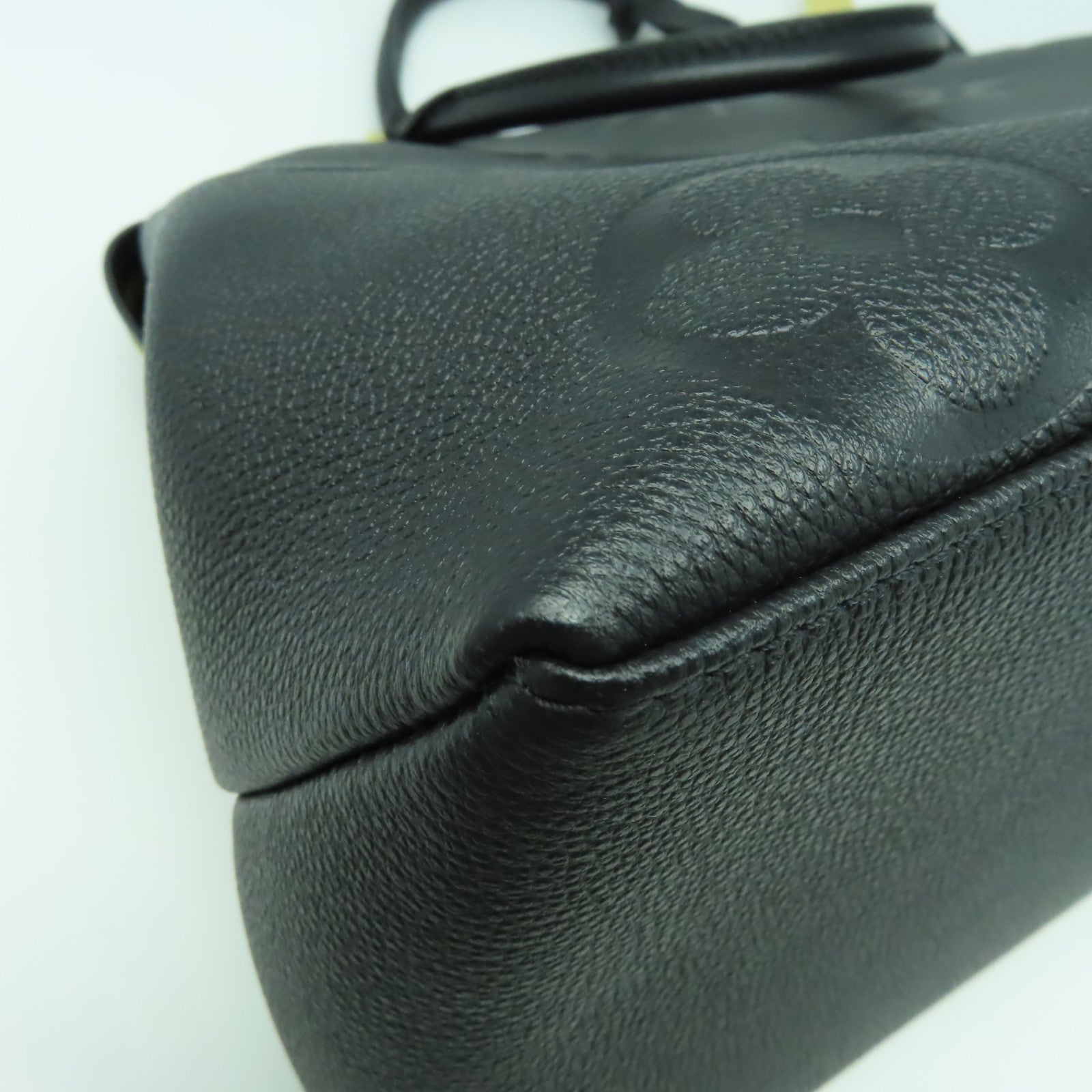 LOUIS VUITTON 【清倉大減價】Monogram Empreinte Grand Palais金扣手挽肩背兩用袋黑色