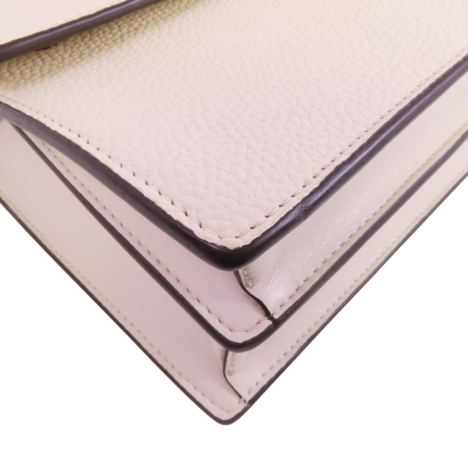 Tory Burch 牛皮皮革2Way Shoulder Bag金扣鏈帶手挽肩背兩用袋