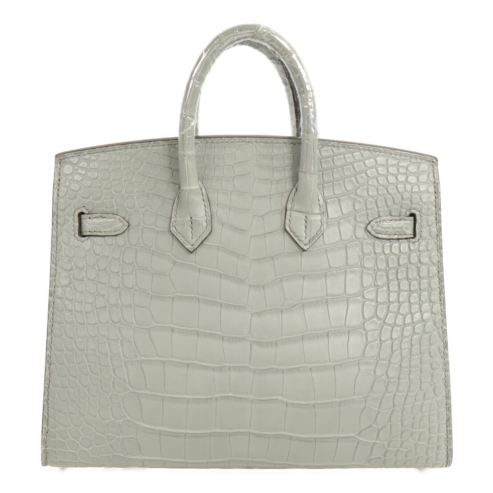 HERMES 鱷魚皮革Birkin 20手挽袋