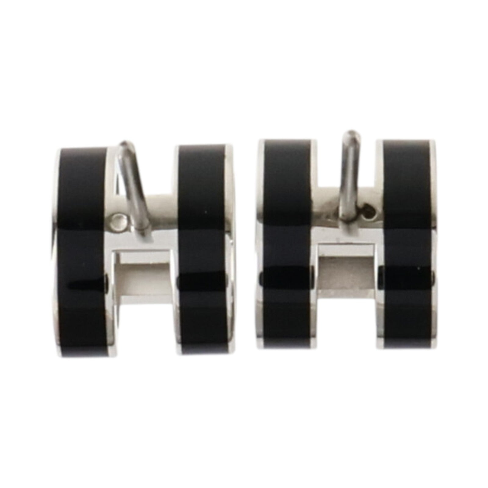 HERMES 金屬/琺瑯Pop H Earrings耳環