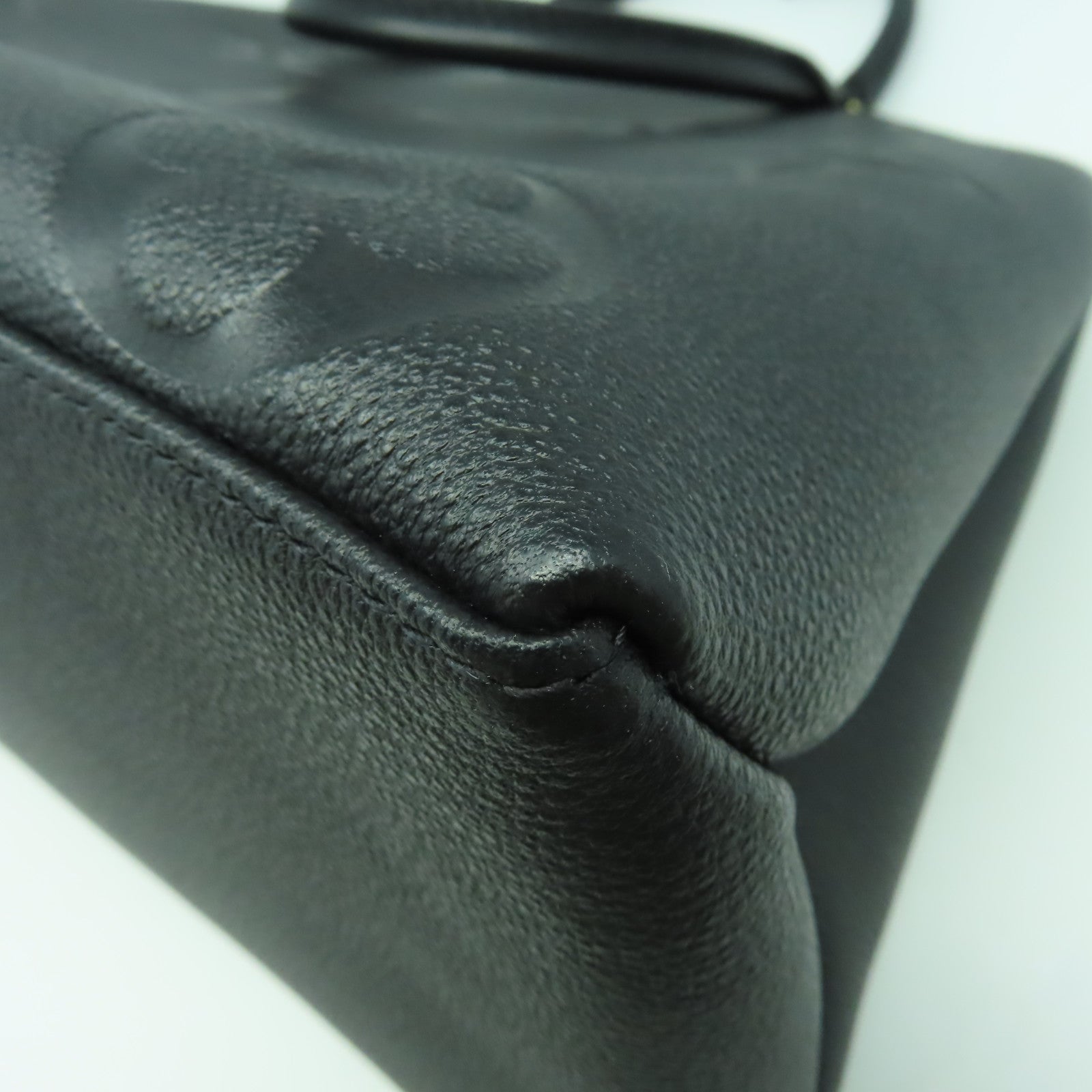 LOUIS VUITTON 【清倉大減價】Monogram Empreinte Grand Palais金扣手挽肩背兩用袋黑色
