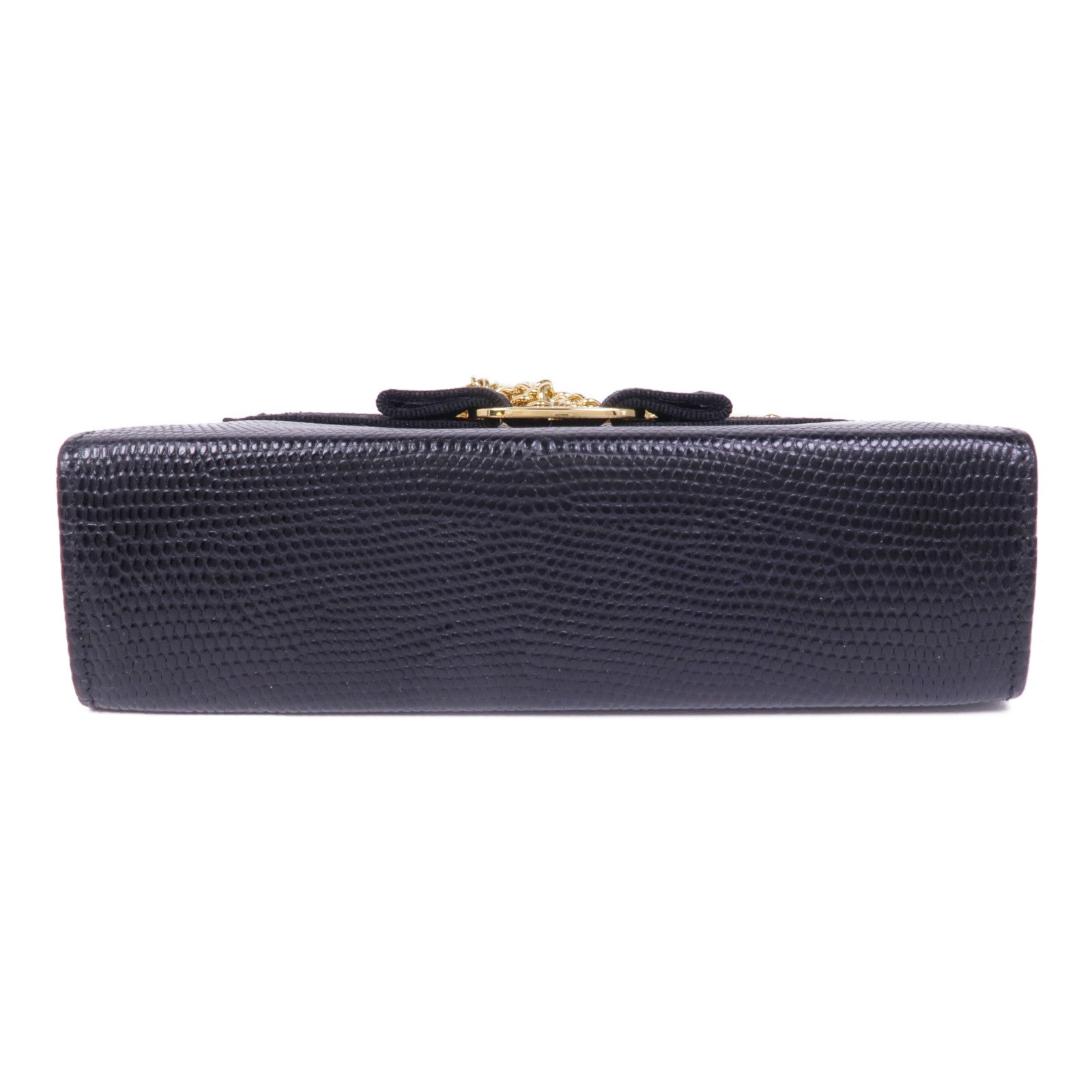 Salvatore Ferragamo 牛皮皮革Chain Shoulder Bag金扣鏈帶肩背袋