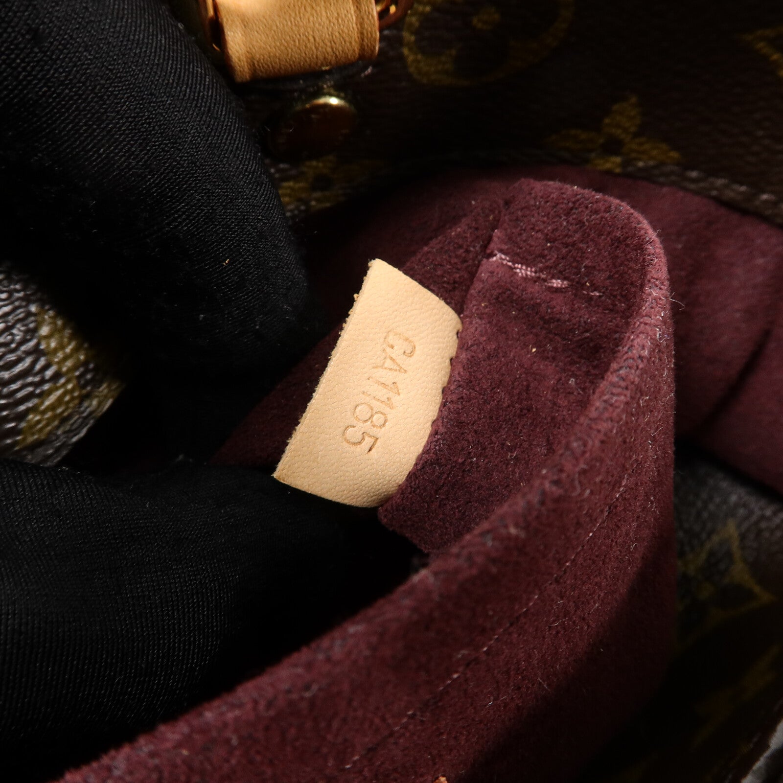 LOUIS VUITTON Monogram Montaigne MM手挽肩背兩用袋