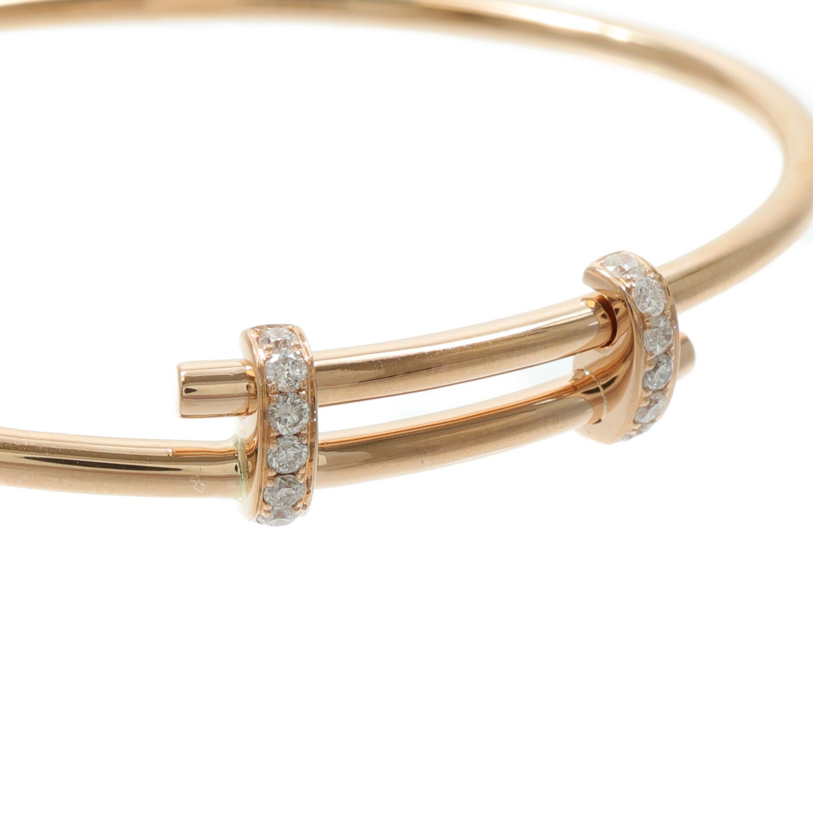 JEWELRY 18K玫瑰金Diamond Bangle/Bracelet鑽石手鐲