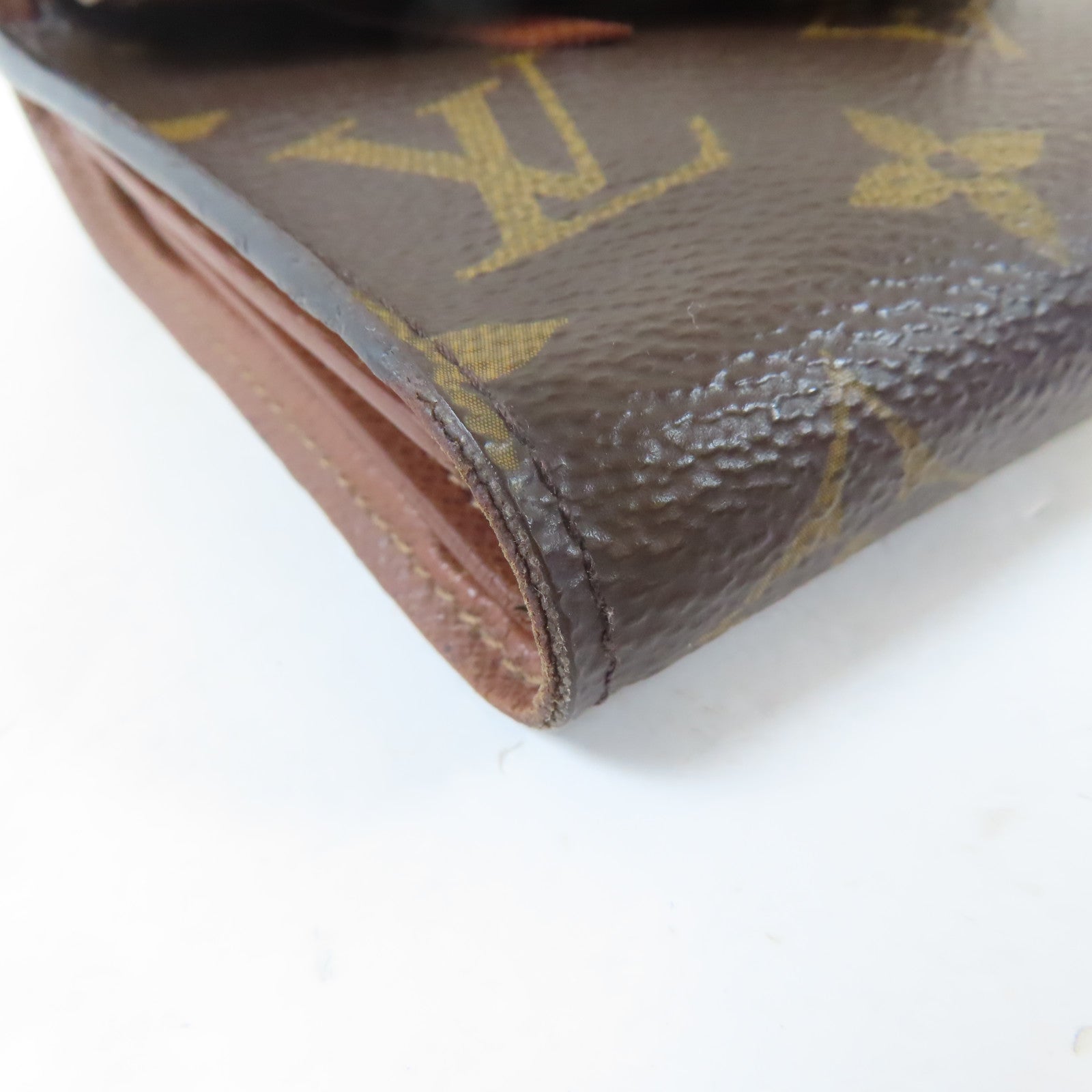 LOUIS VUITTON Monogram Victorine Wallet金扣錢包啡色