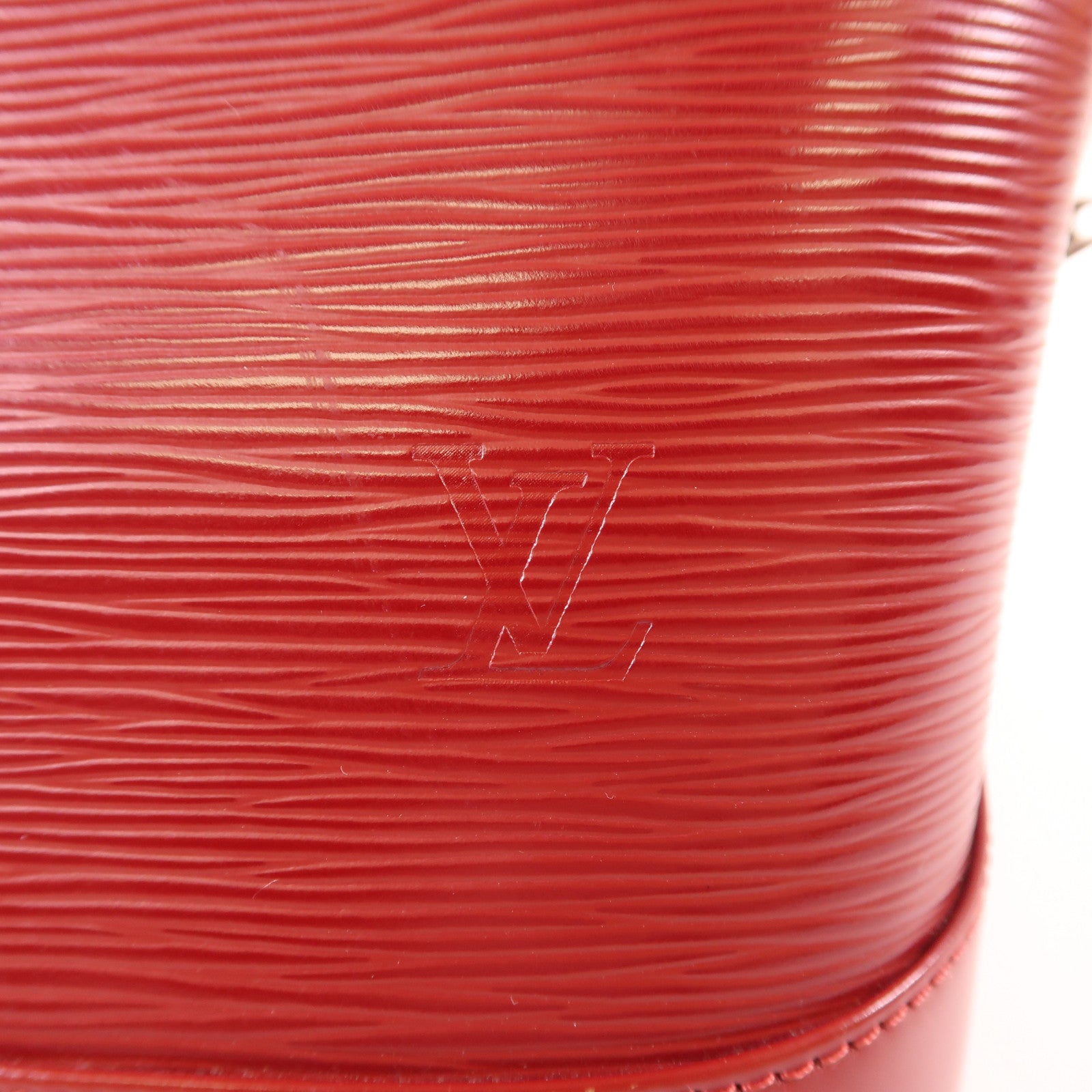 LOUIS VUITTON LV SHW Alma PM Handbag M40490 Epi Red