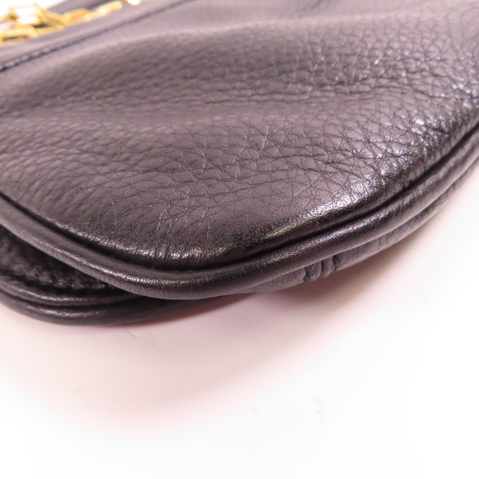 Tory Burch 牛皮皮革Shoulder Bag金扣鏈帶肩背袋