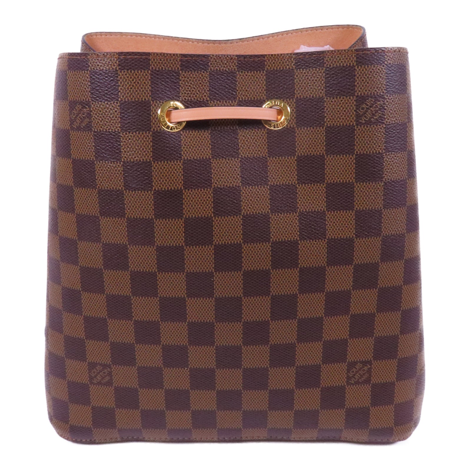 LOUIS VUITTON Damier NeoNoe金扣肩背袋