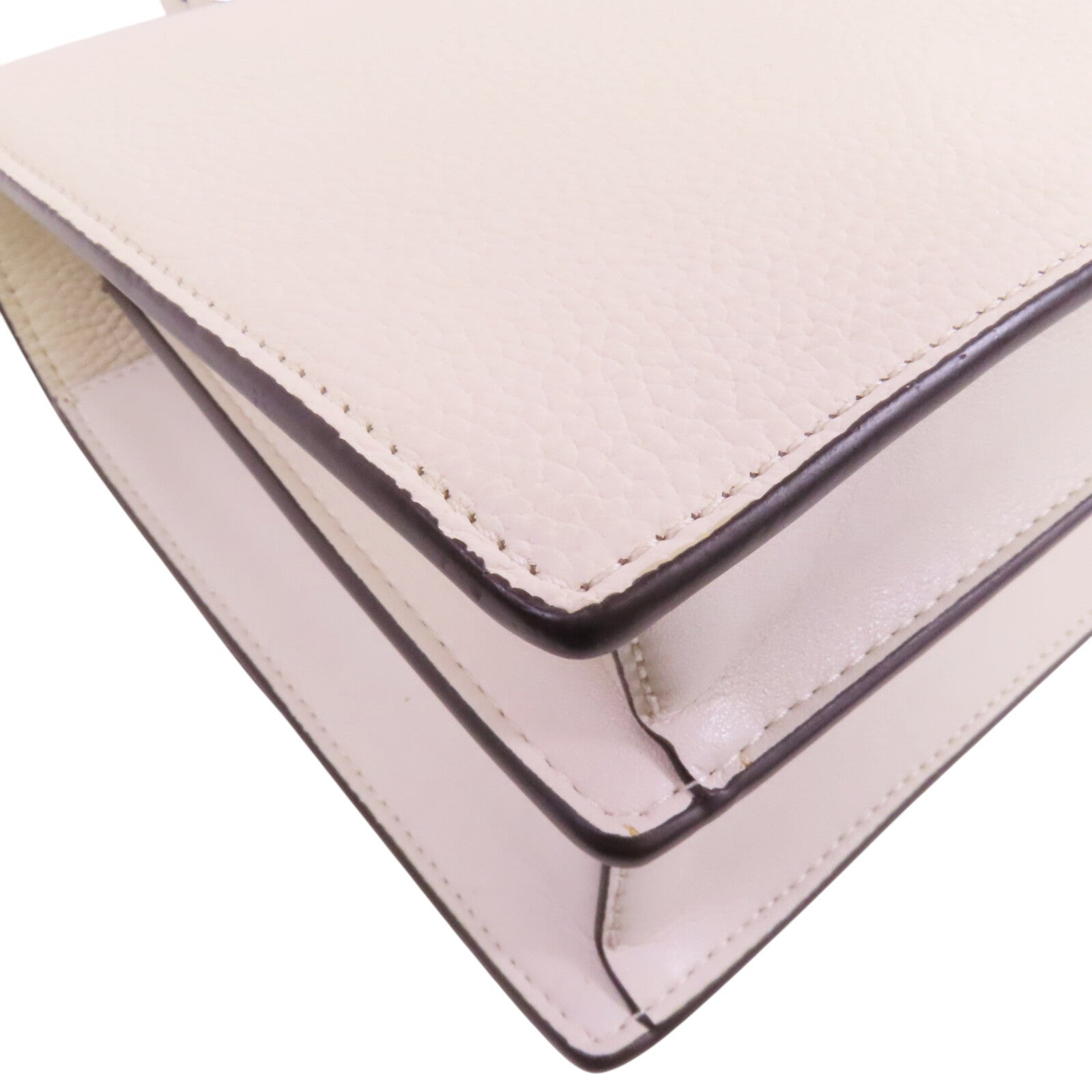 Tory Burch 牛皮皮革2Way Shoulder Bag金扣鏈帶手挽肩背兩用袋