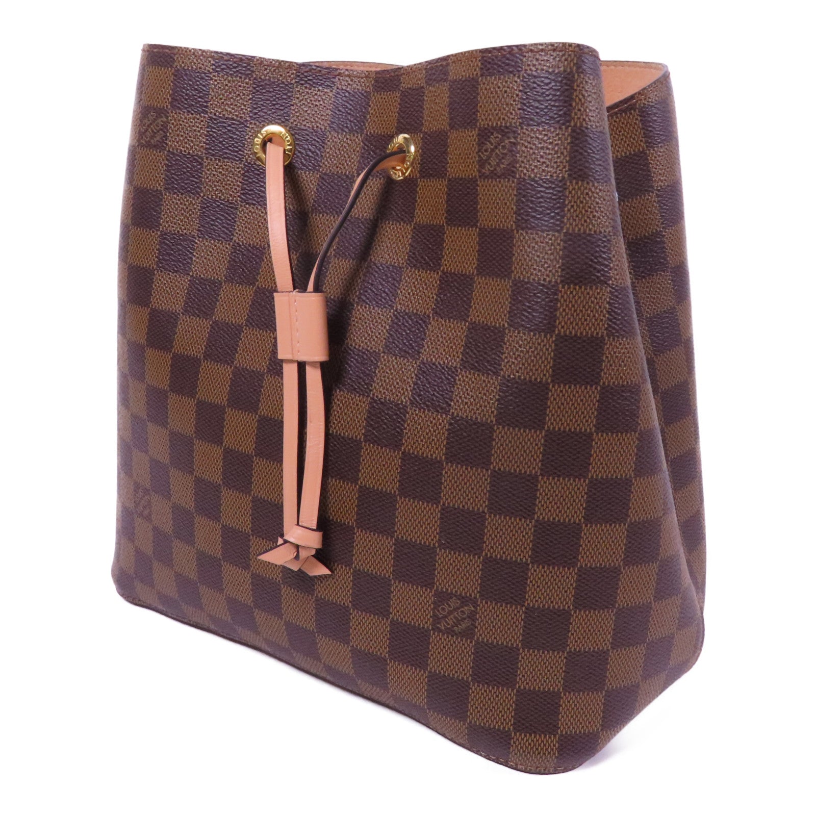 LOUIS VUITTON Damier NeoNoe金扣肩背袋